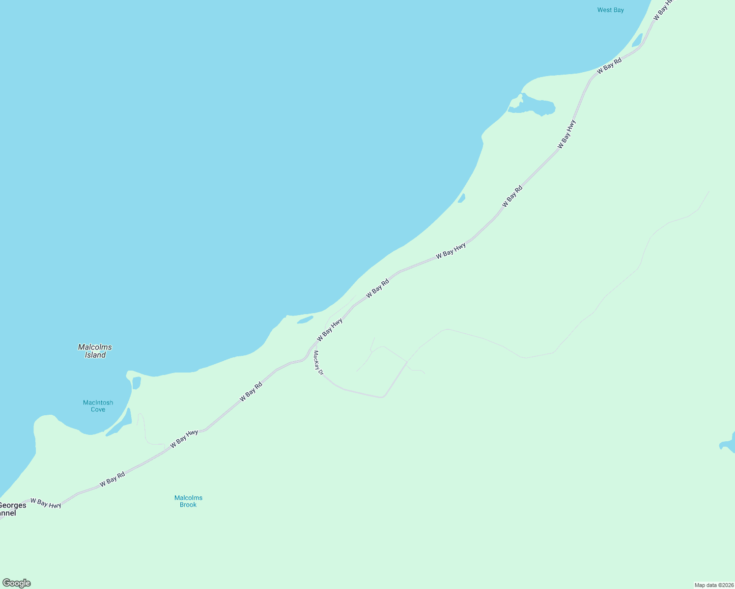 map of restaurants, bars, coffee shops, grocery stores, and more near 3865 West Bay Highway in Saint Peter's