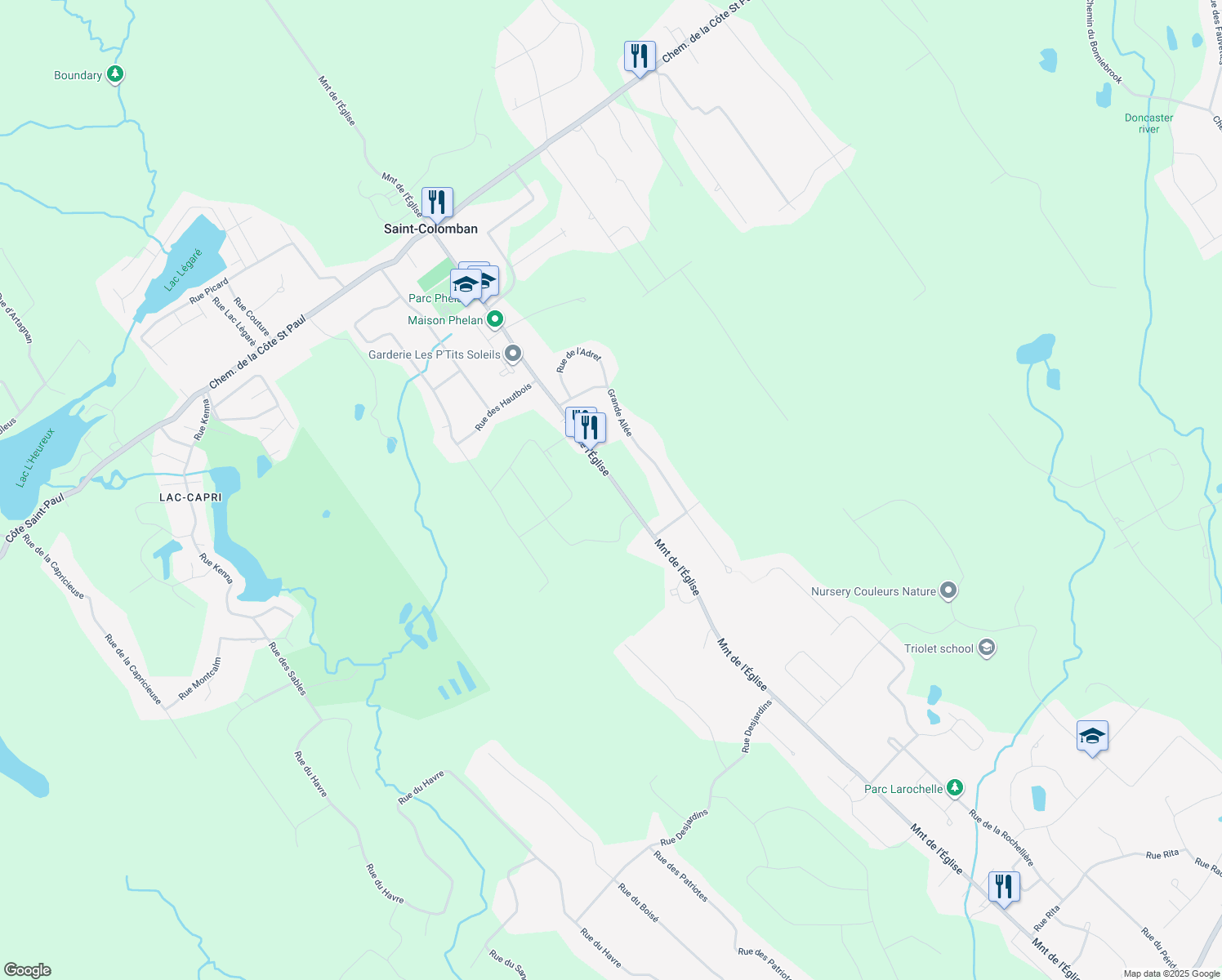 251 Montée de l'Église, SaintColomban QC Walk Score