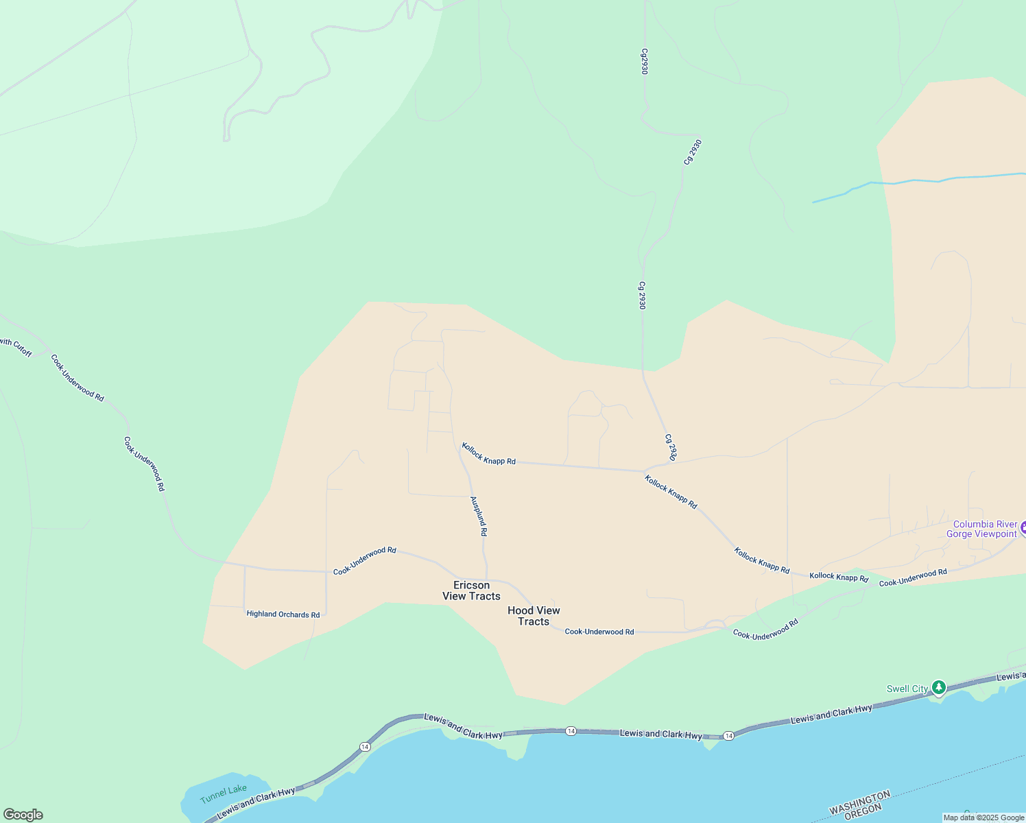 map of restaurants, bars, coffee shops, grocery stores, and more near 91 Kollock Knapp Road in Underwood