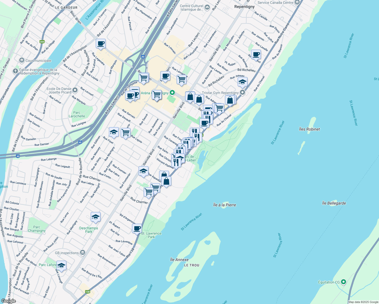 408 Rue Notre Dame, Repentigny QC Walk Score