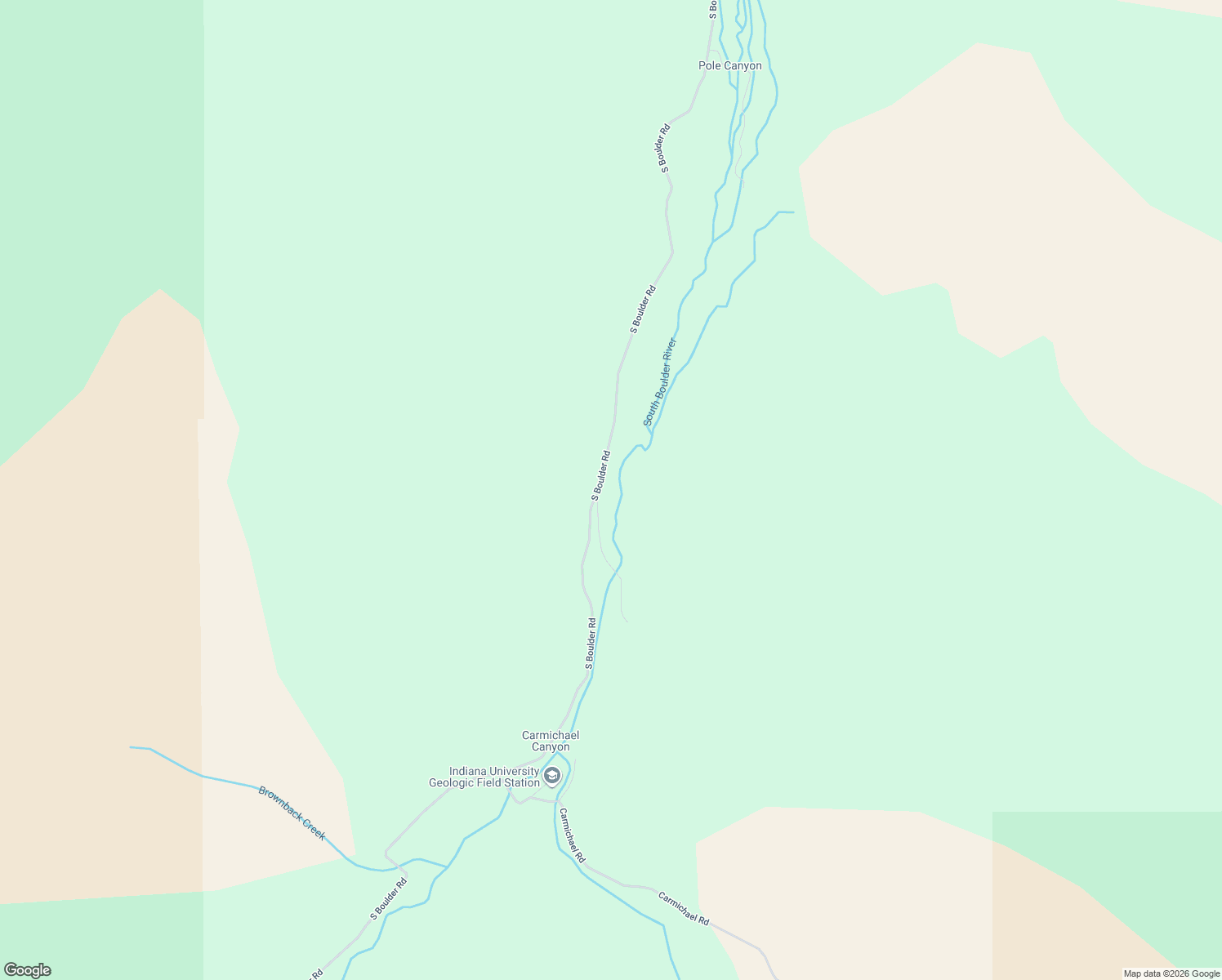map of restaurants, bars, coffee shops, grocery stores, and more near 531 South Boulder Road in Cardwell
