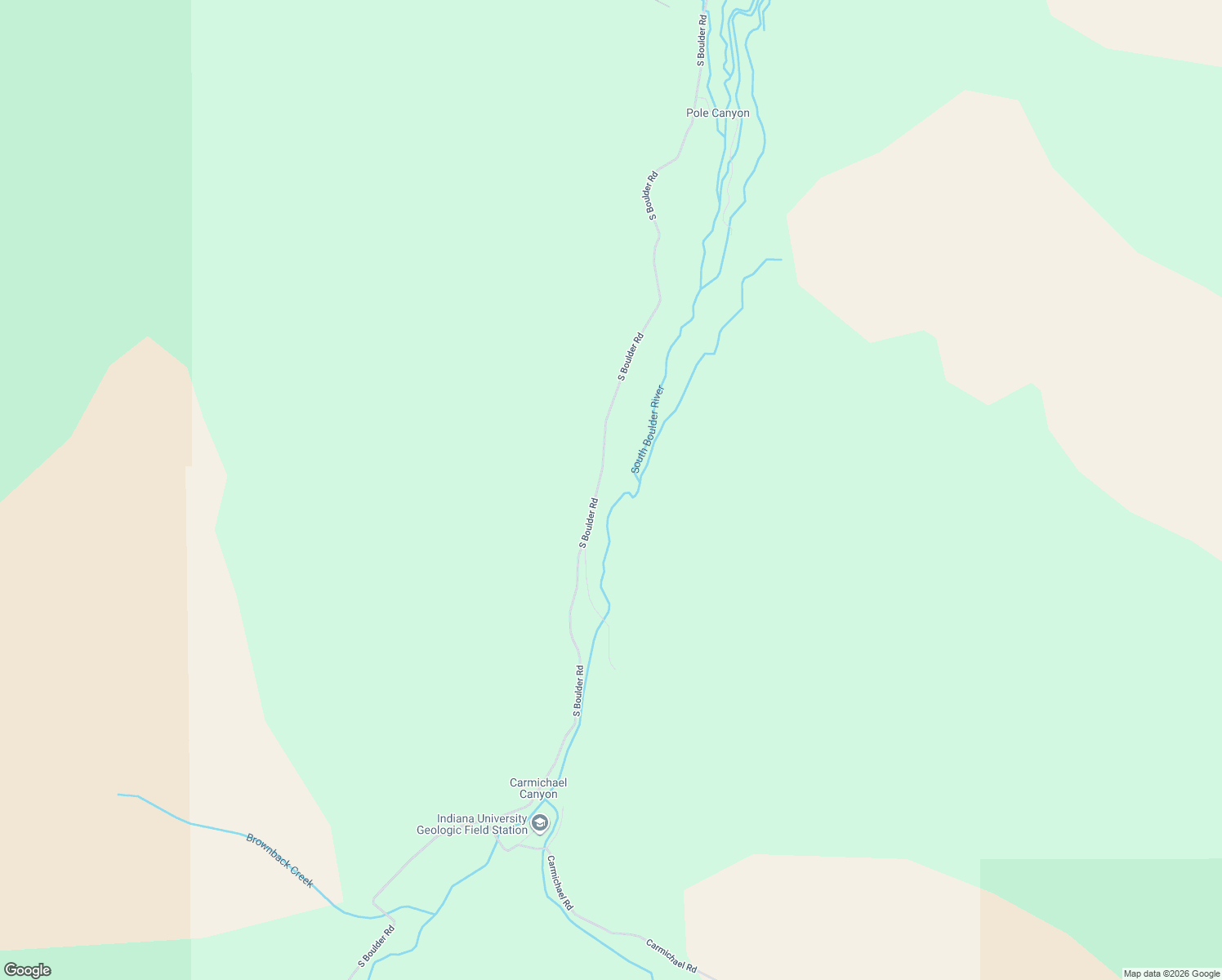 map of restaurants, bars, coffee shops, grocery stores, and more near 521 South Boulder Road in Cardwell