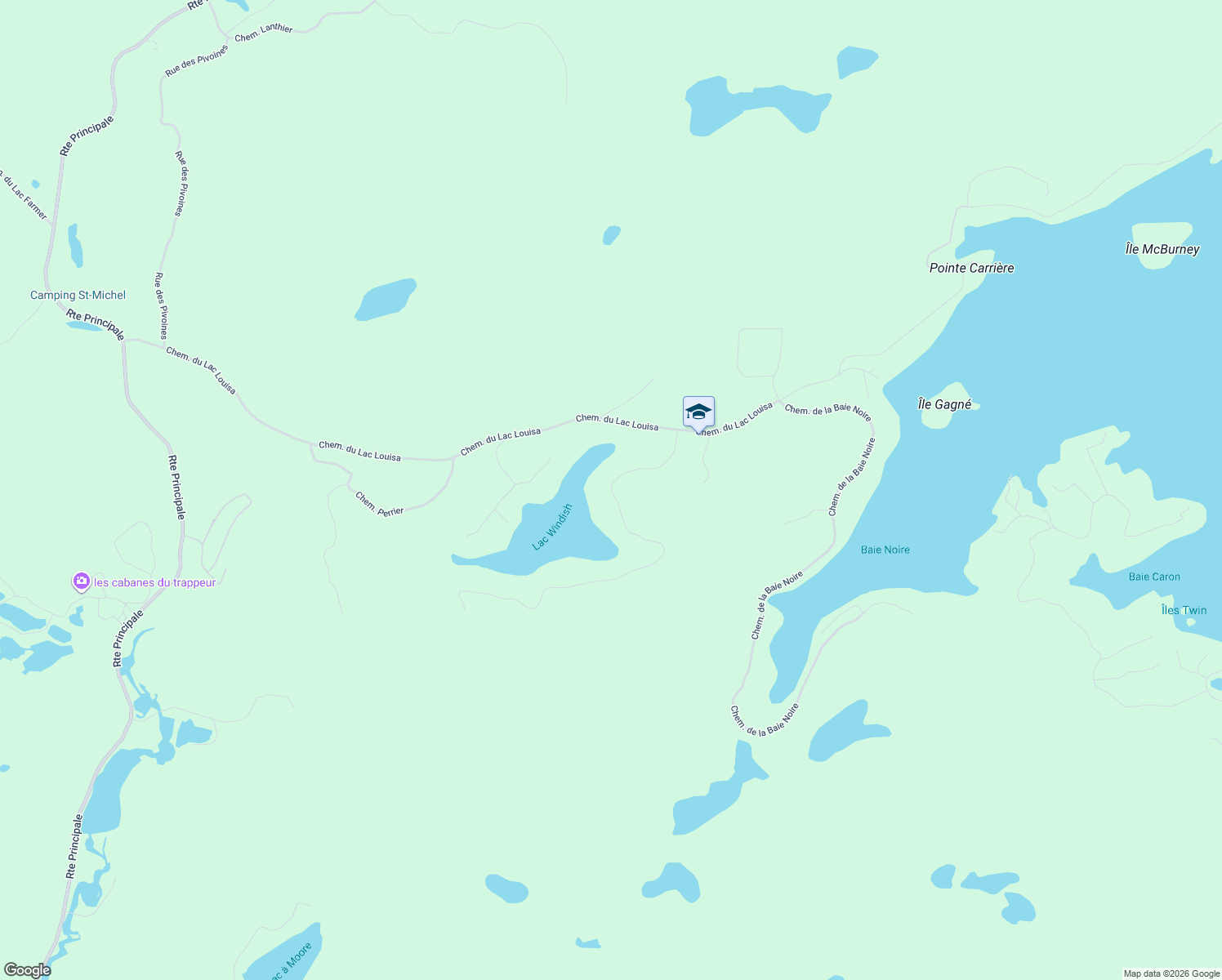 map of restaurants, bars, coffee shops, grocery stores, and more near Rue Grilli in Wentworth-Nord