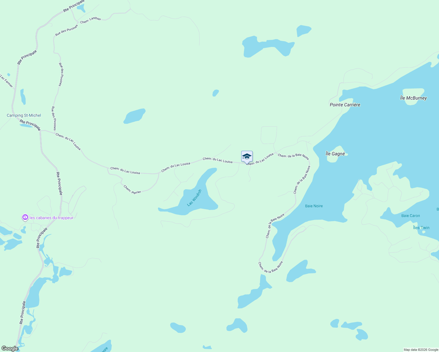map of restaurants, bars, coffee shops, grocery stores, and more near Rue Grilli in Wentworth-Nord