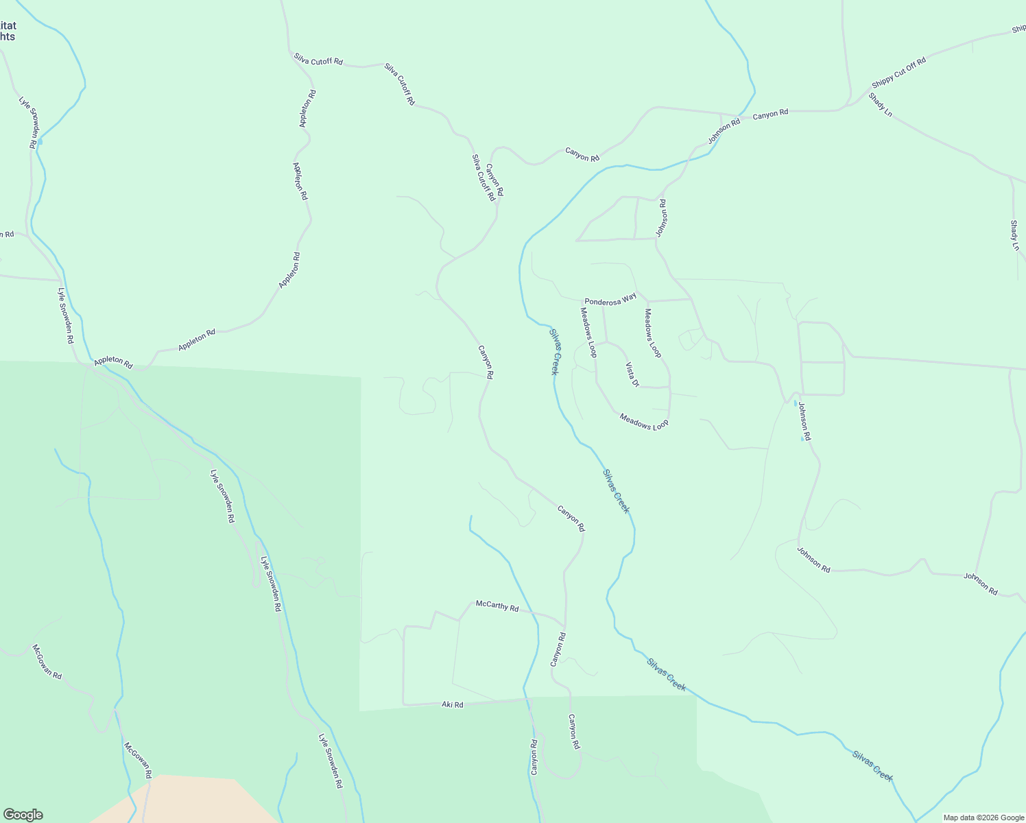 map of restaurants, bars, coffee shops, grocery stores, and more near 518 Canyon Road in Lyle