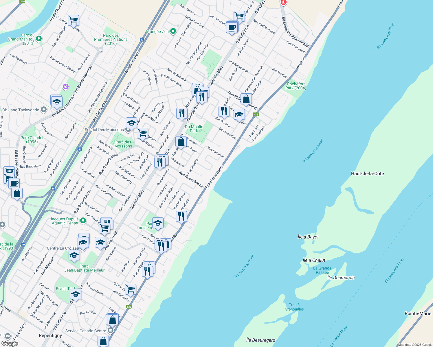 952 Rue Notre Dame, Repentigny QC Walk Score