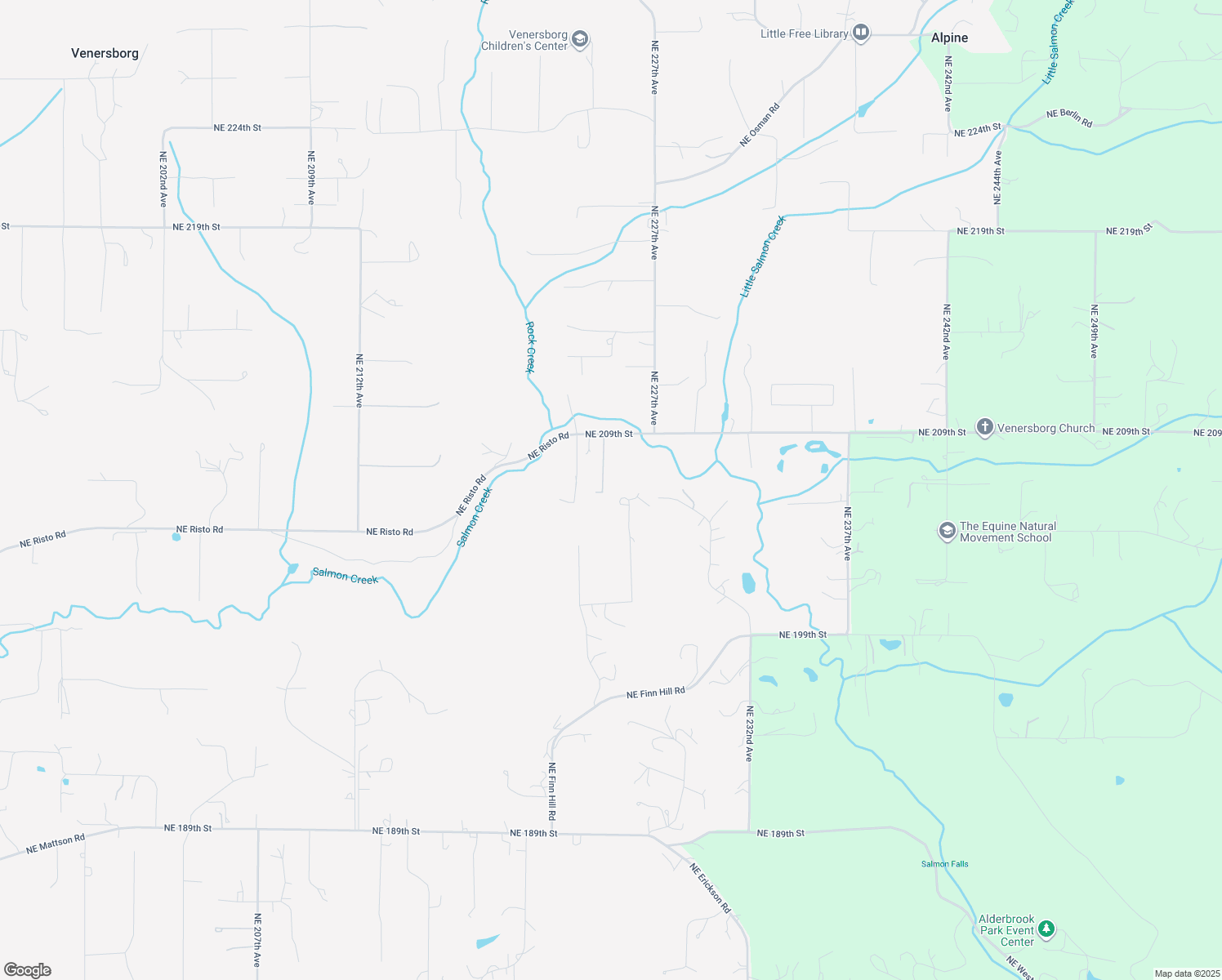 22414 Northeast 206th Street, Brush Prairie WA Walk Score