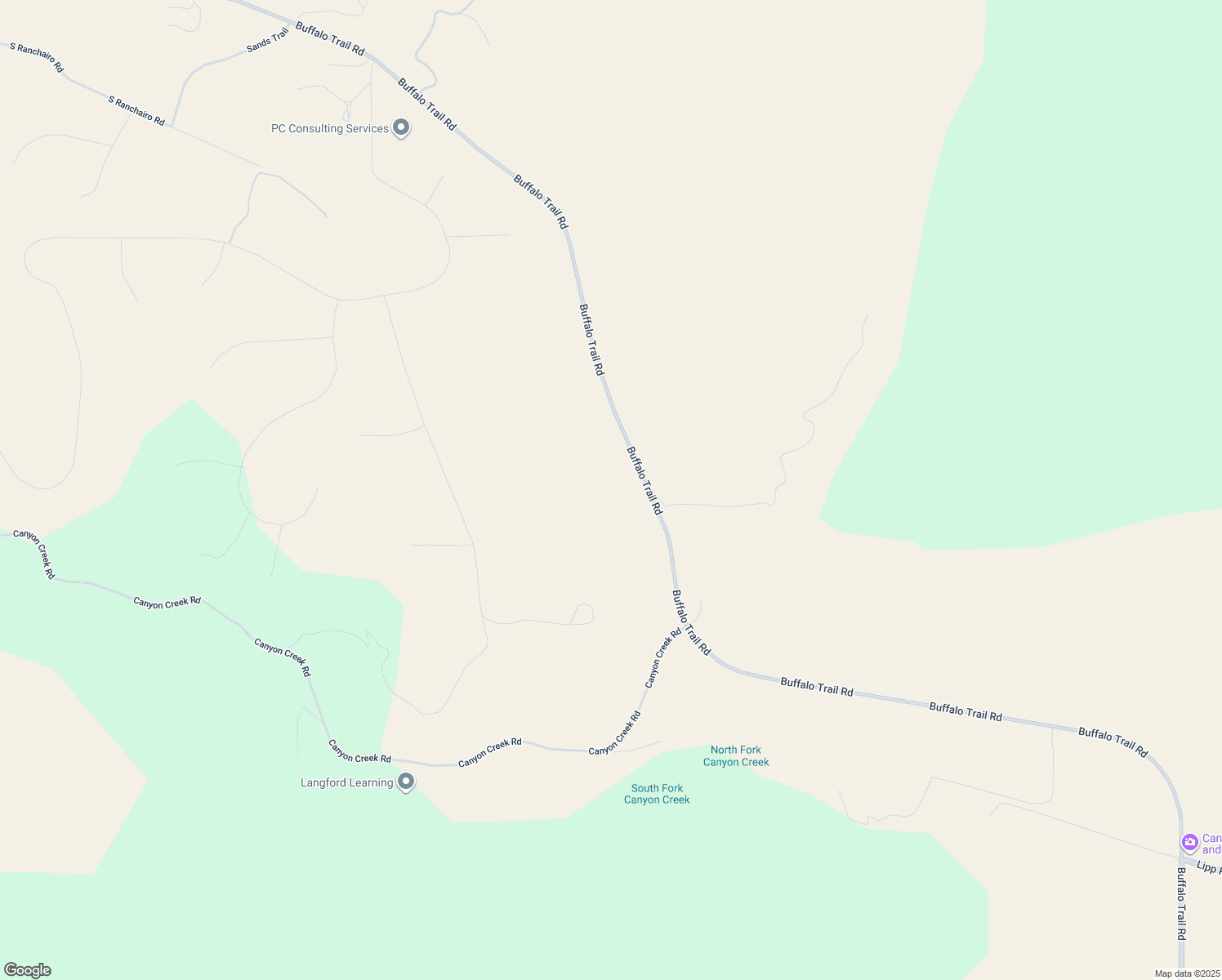 map of restaurants, bars, coffee shops, grocery stores, and more near 1802 Buffalo Trail Rd in Yellowstone