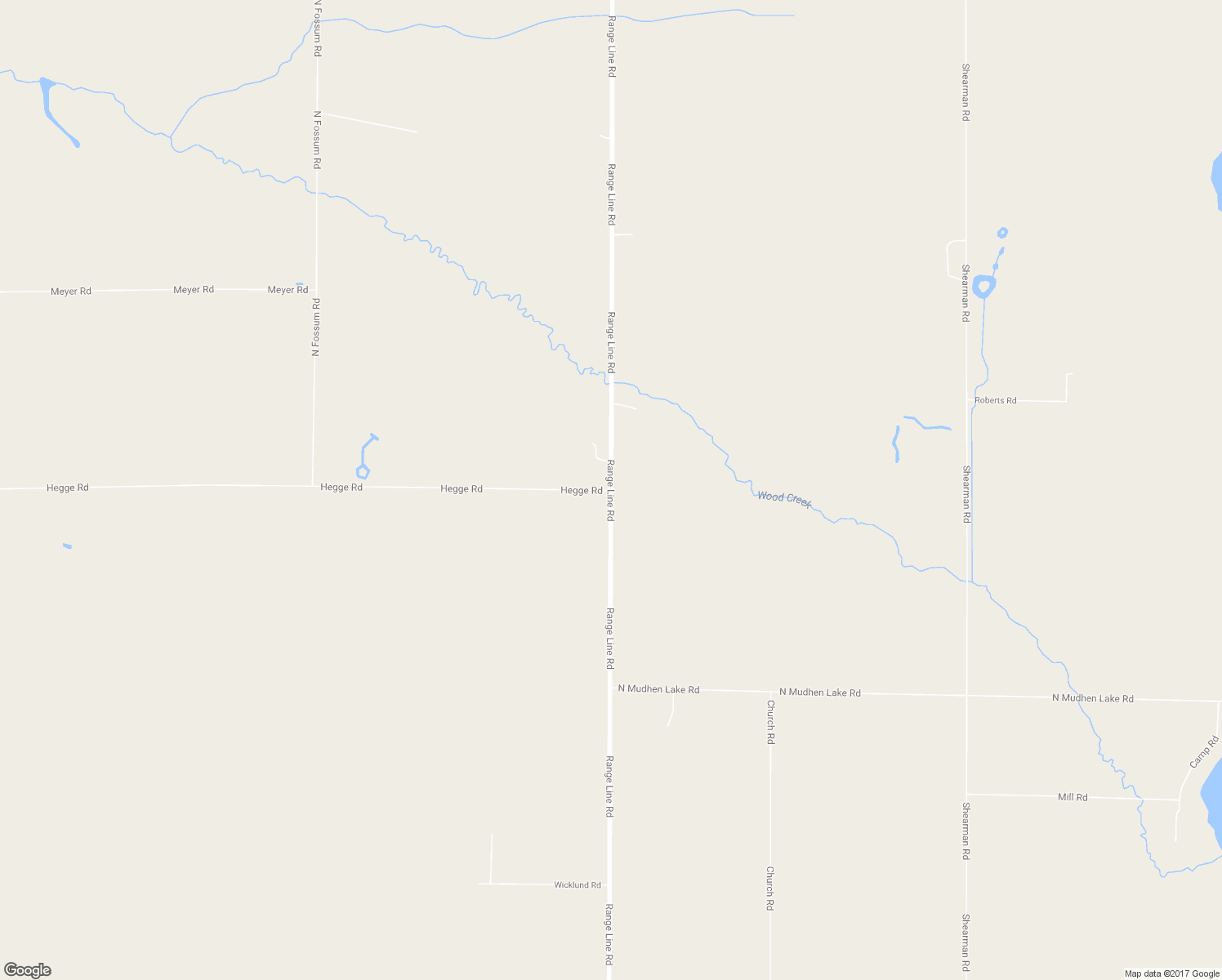 map of restaurants, bars, coffee shops, grocery stores, and more near 23682 Range Line Road in Siren