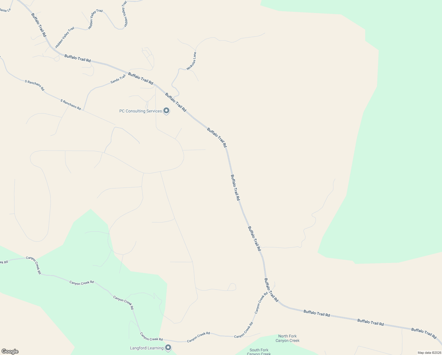 map of restaurants, bars, coffee shops, grocery stores, and more near 2530 Buffalo Trail Rd in Yellowstone