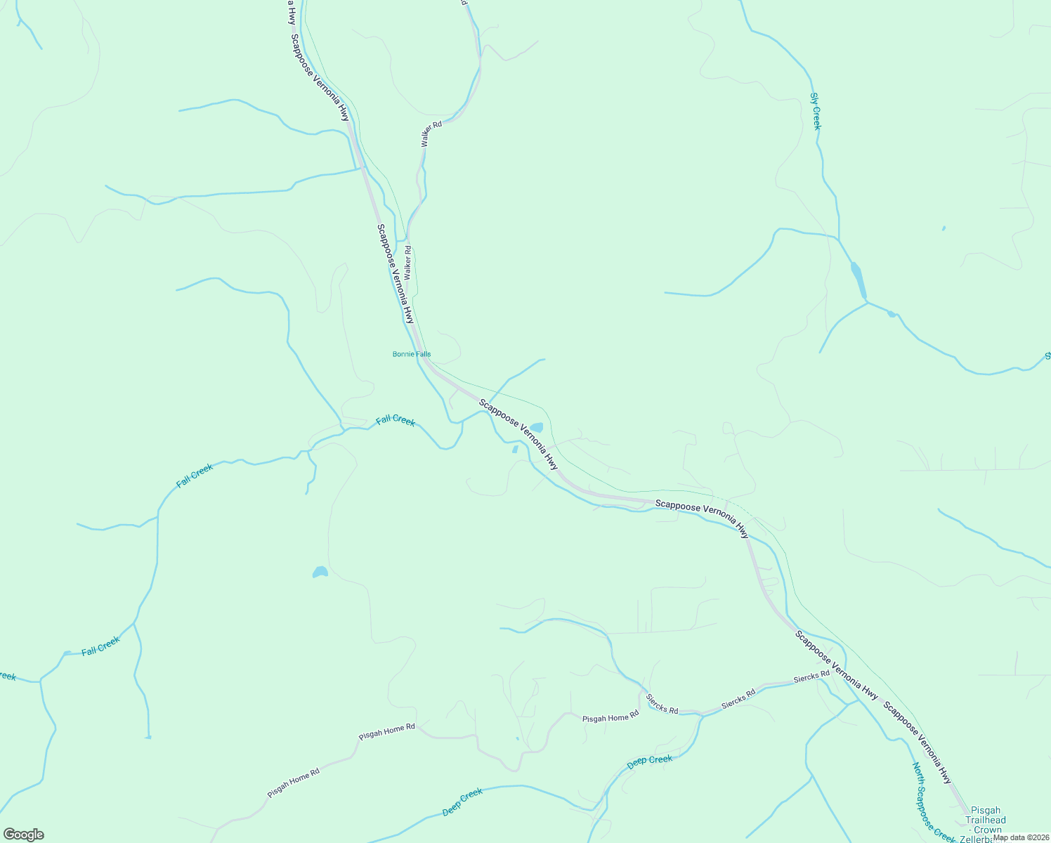 map of restaurants, bars, coffee shops, grocery stores, and more near 31093 Scappoose Vernonia Highway in Scappoose