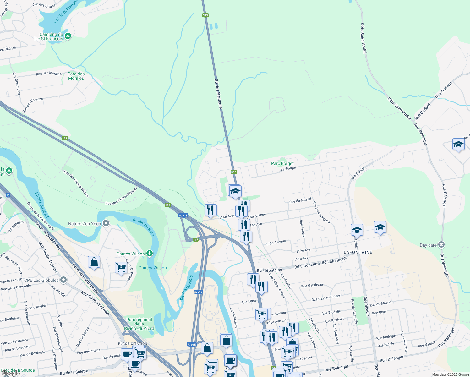 84 Boulevard des Hauteurs, SaintJérôme QC Walk Score