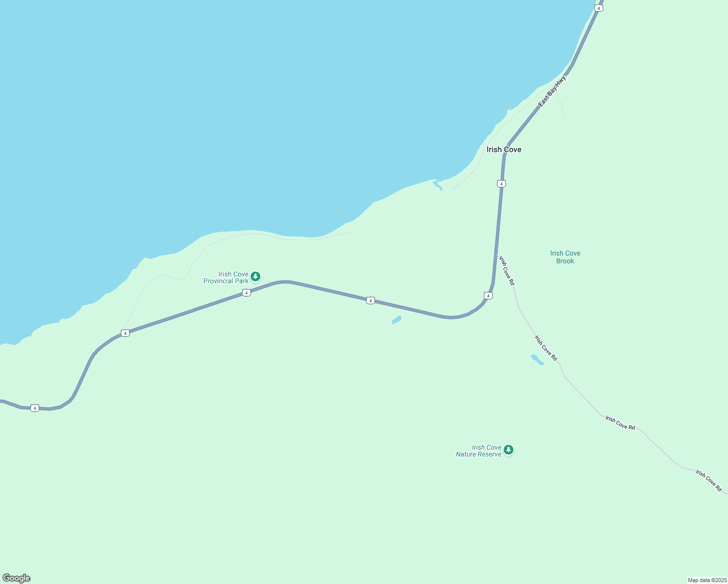 map of restaurants, bars, coffee shops, grocery stores, and more near 7 Lakeshore Drive in Irish Cove