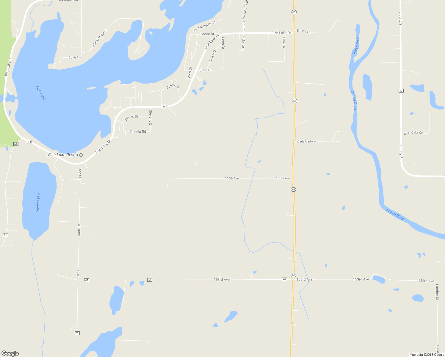 map of restaurants, bars, coffee shops, grocery stores, and more near 1989 160th Ave in Mora