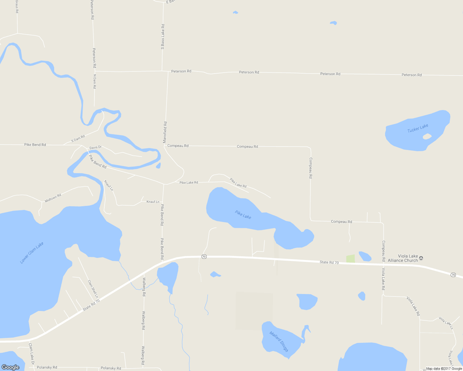 map of restaurants, bars, coffee shops, grocery stores, and more near 5997 Pike Lake Road in Webster