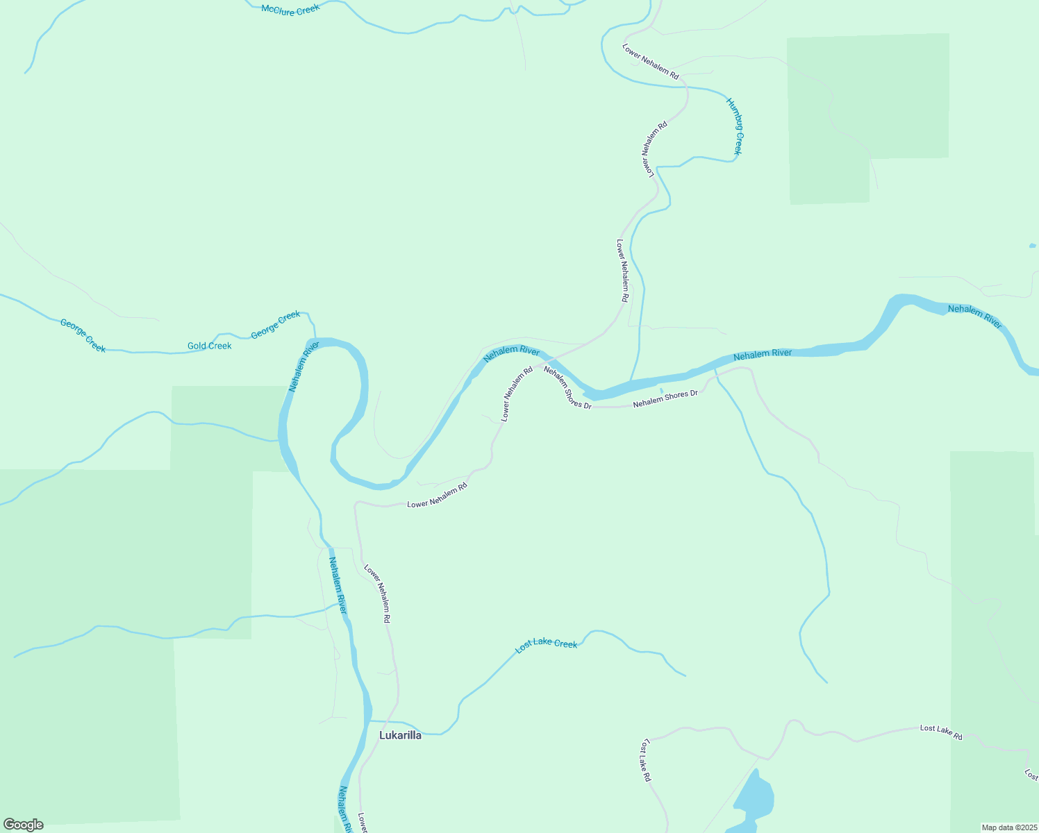map of restaurants, bars, coffee shops, grocery stores, and more near 80450 Lower Nehalem Road in Seaside