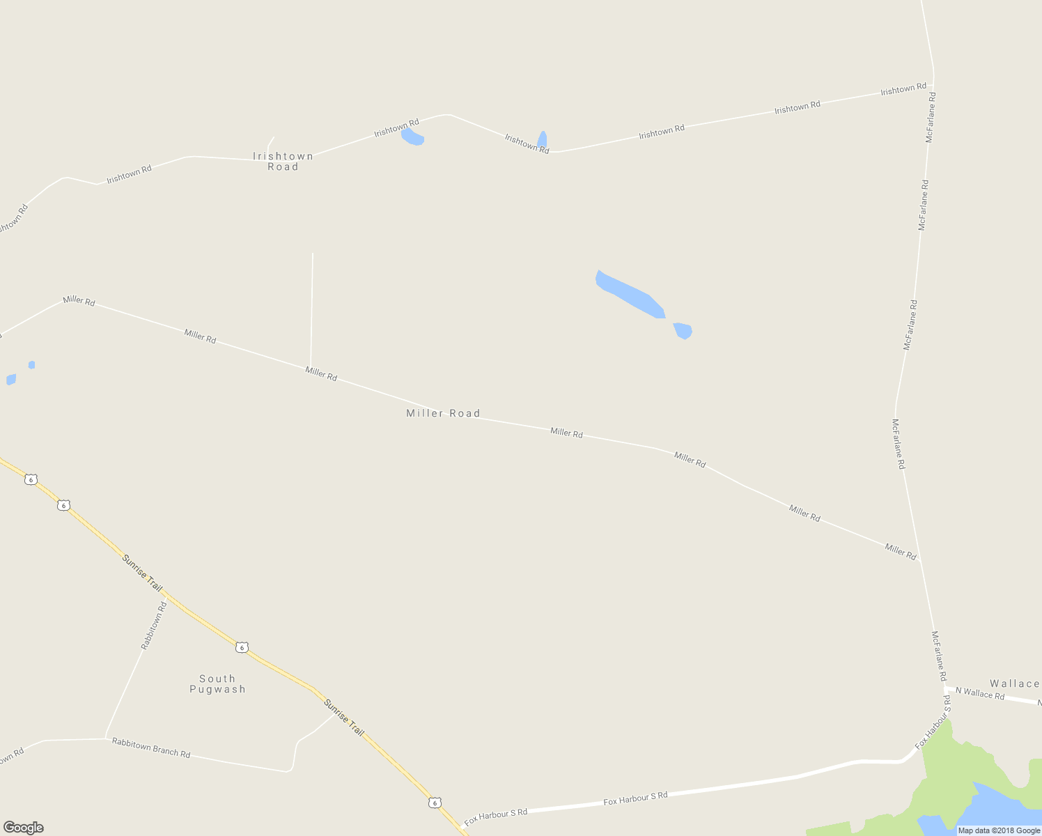 map of restaurants, bars, coffee shops, grocery stores, and more near 549 Miller Road in Pugwash