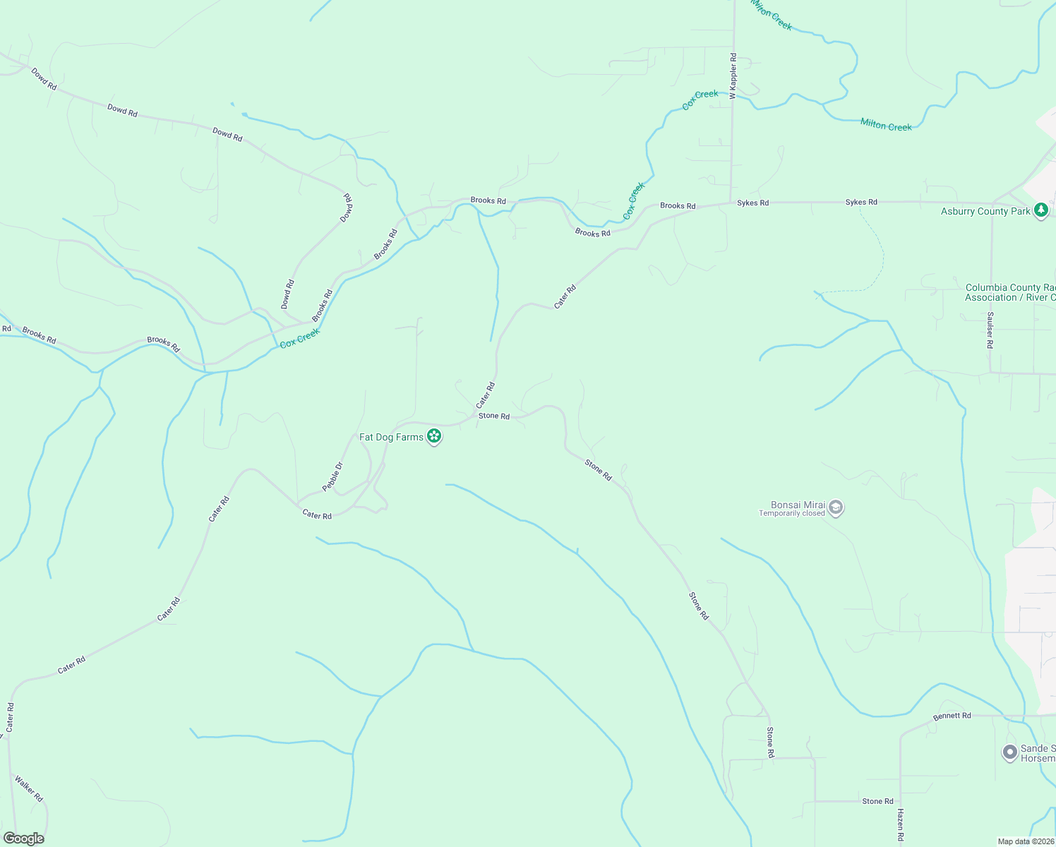 map of restaurants, bars, coffee shops, grocery stores, and more near 32400 Stone Road in Warren