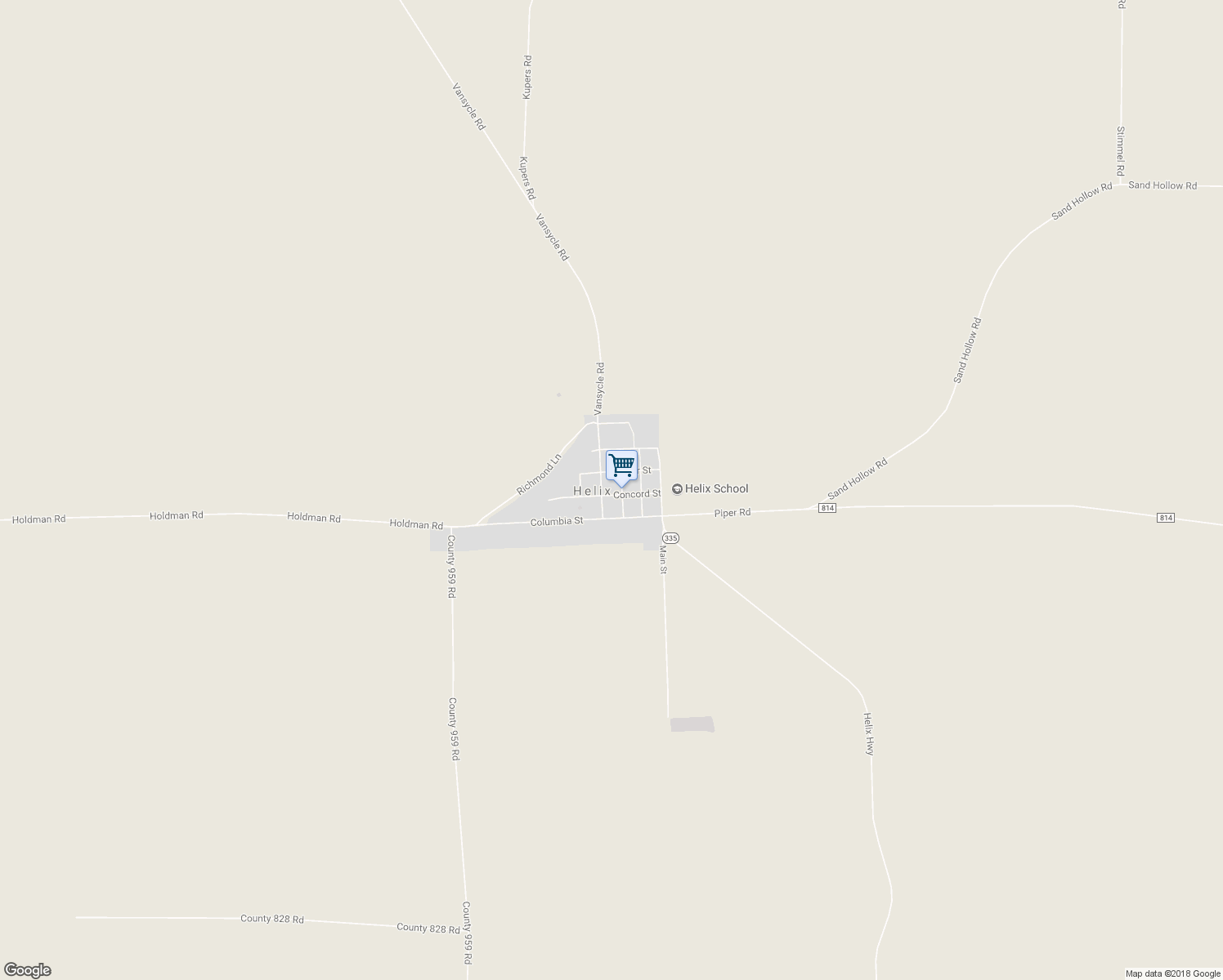 map of restaurants, bars, coffee shops, grocery stores, and more near 212 Concord Street in Helix