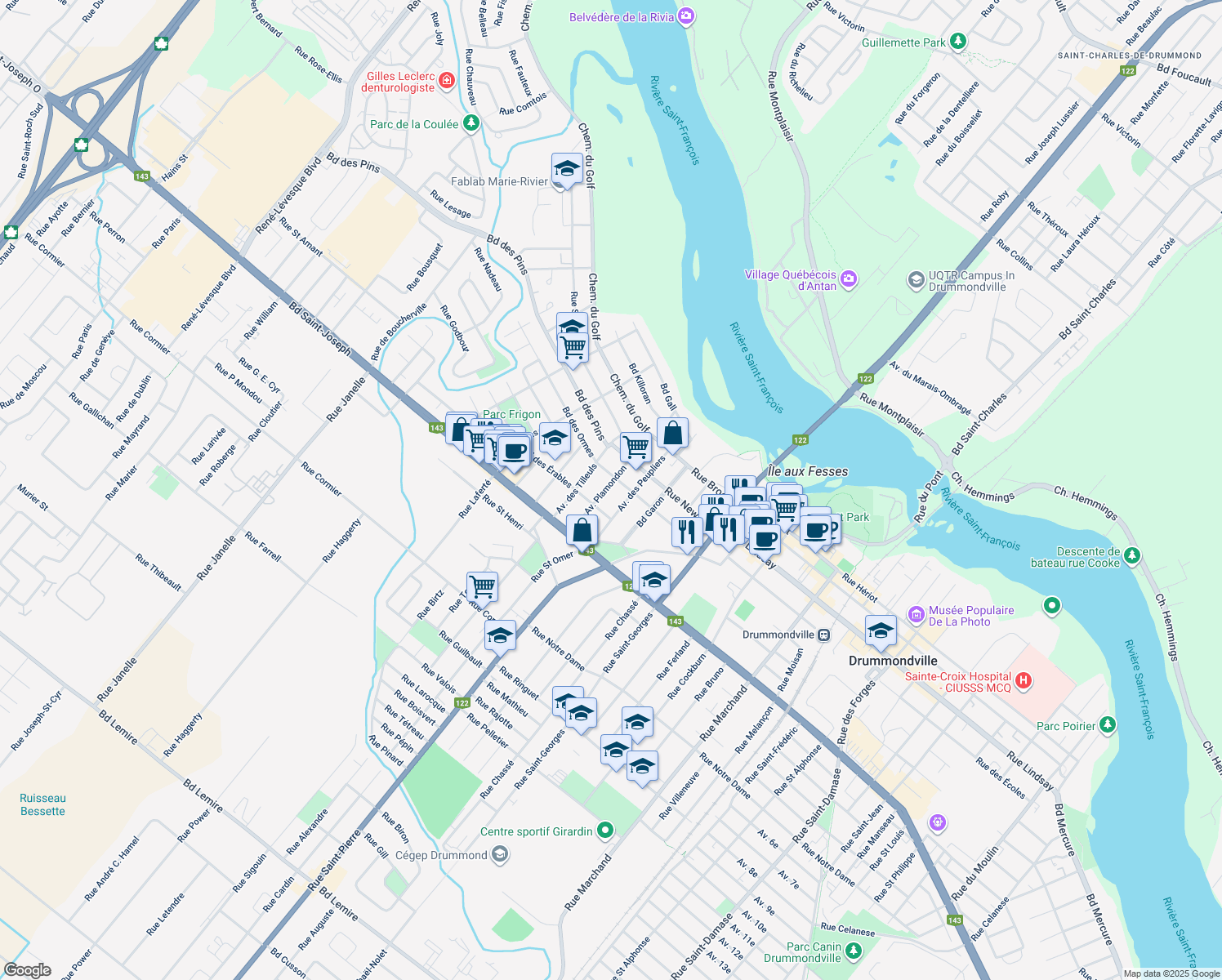 48 Avenue Plamondon, Drummondville QC Walk Score
