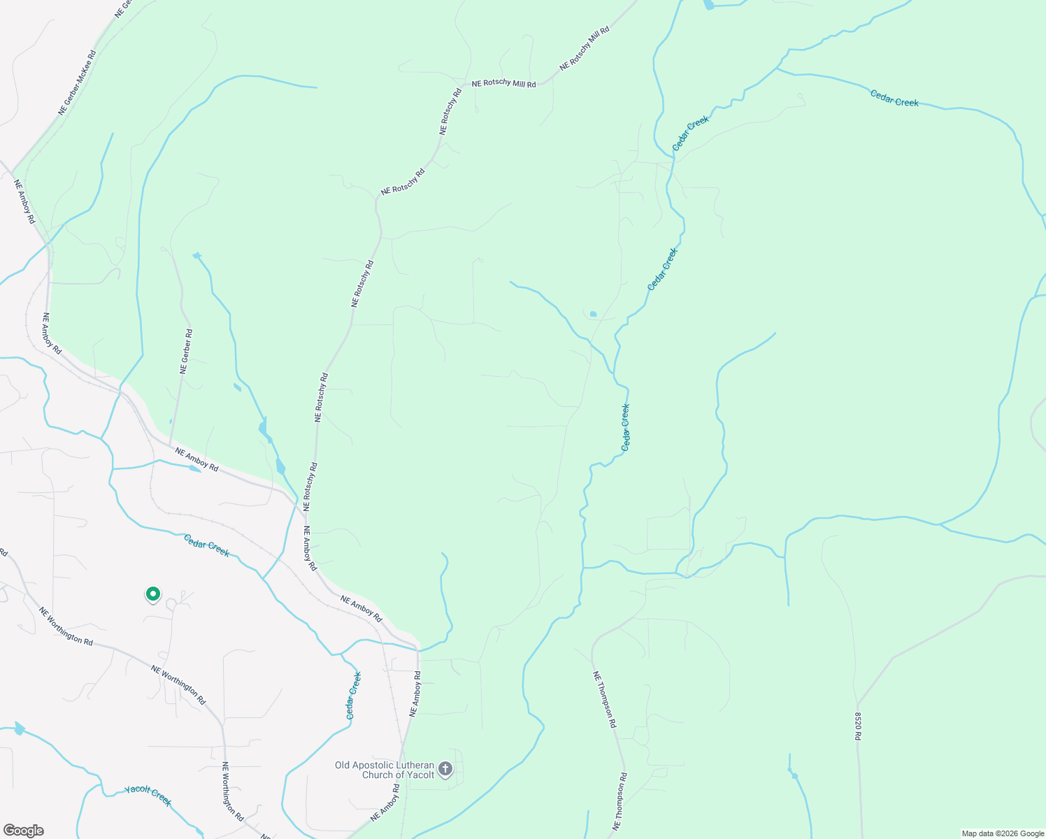 map of restaurants, bars, coffee shops, grocery stores, and more near 37214 NE Elliott Rd in Yacolt