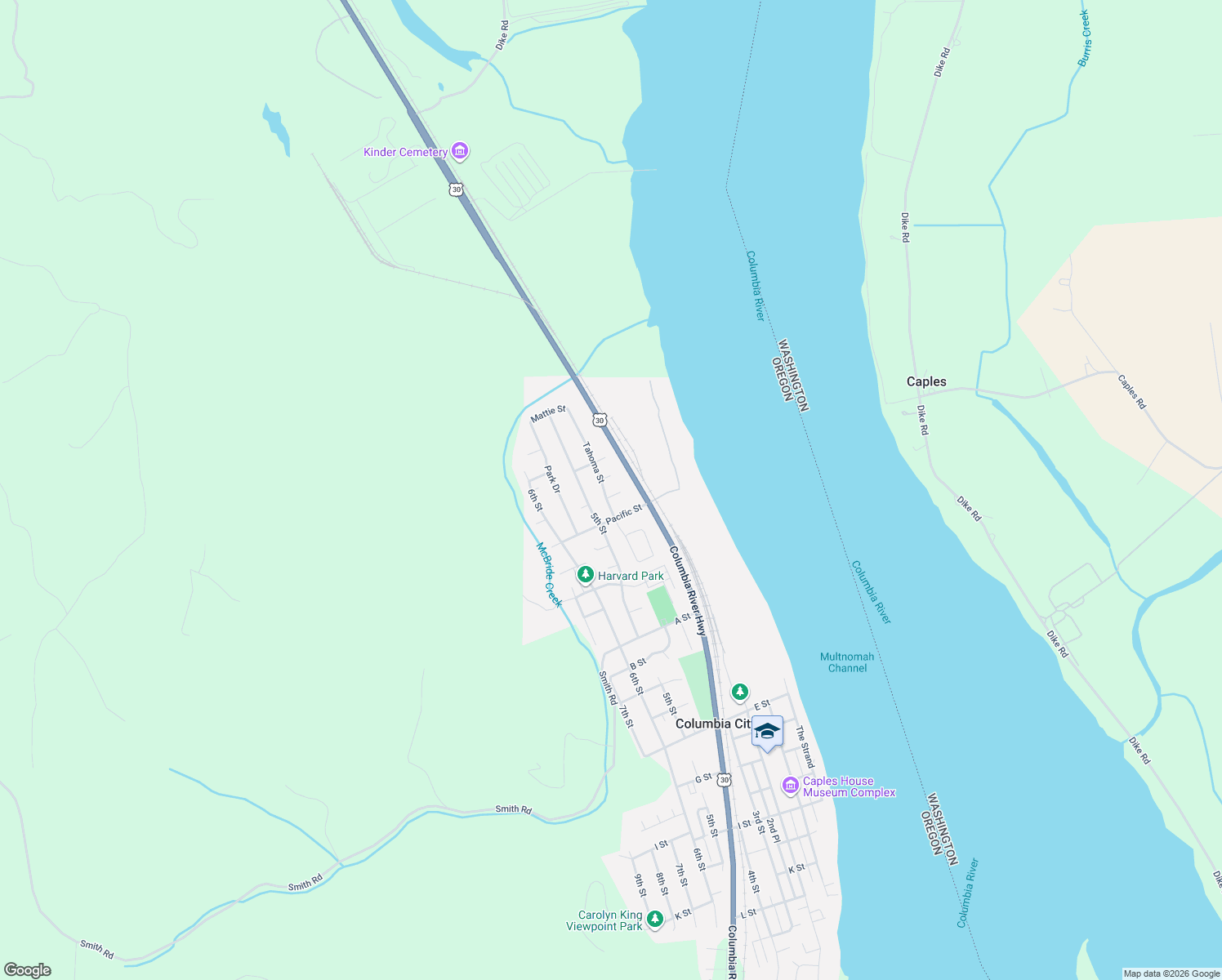 map of restaurants, bars, coffee shops, grocery stores, and more near 3310 Tahoma Street in Columbia City