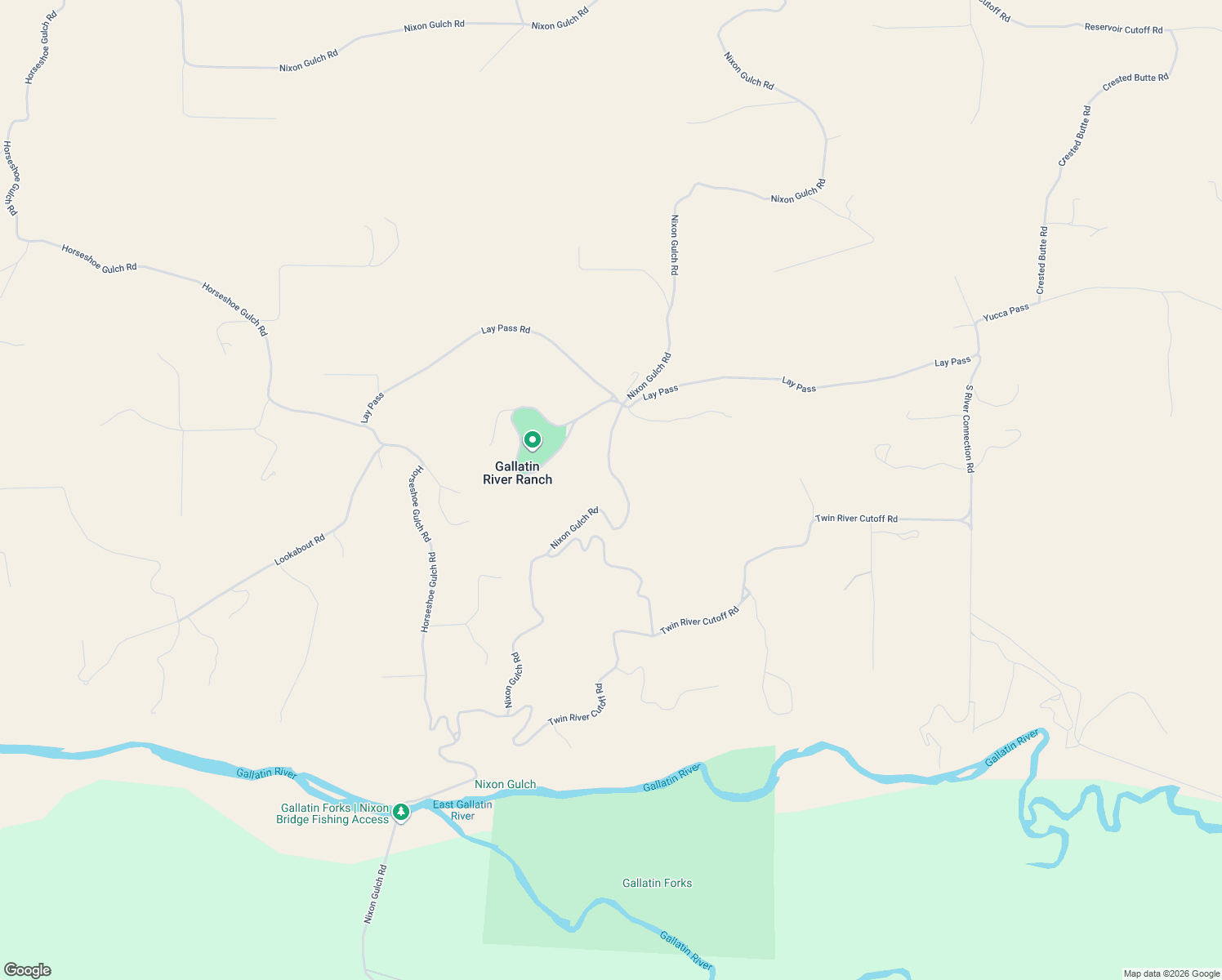 map of restaurants, bars, coffee shops, grocery stores, and more near Nixon Gulch Road in Manhattan