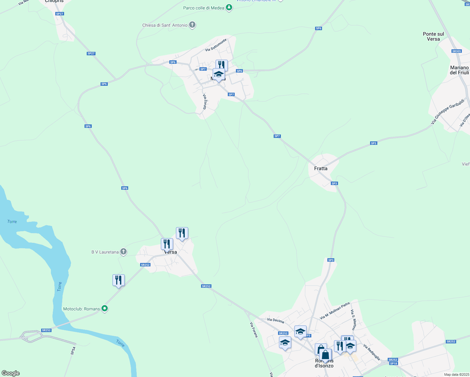 map of restaurants, bars, coffee shops, grocery stores, and more near in 