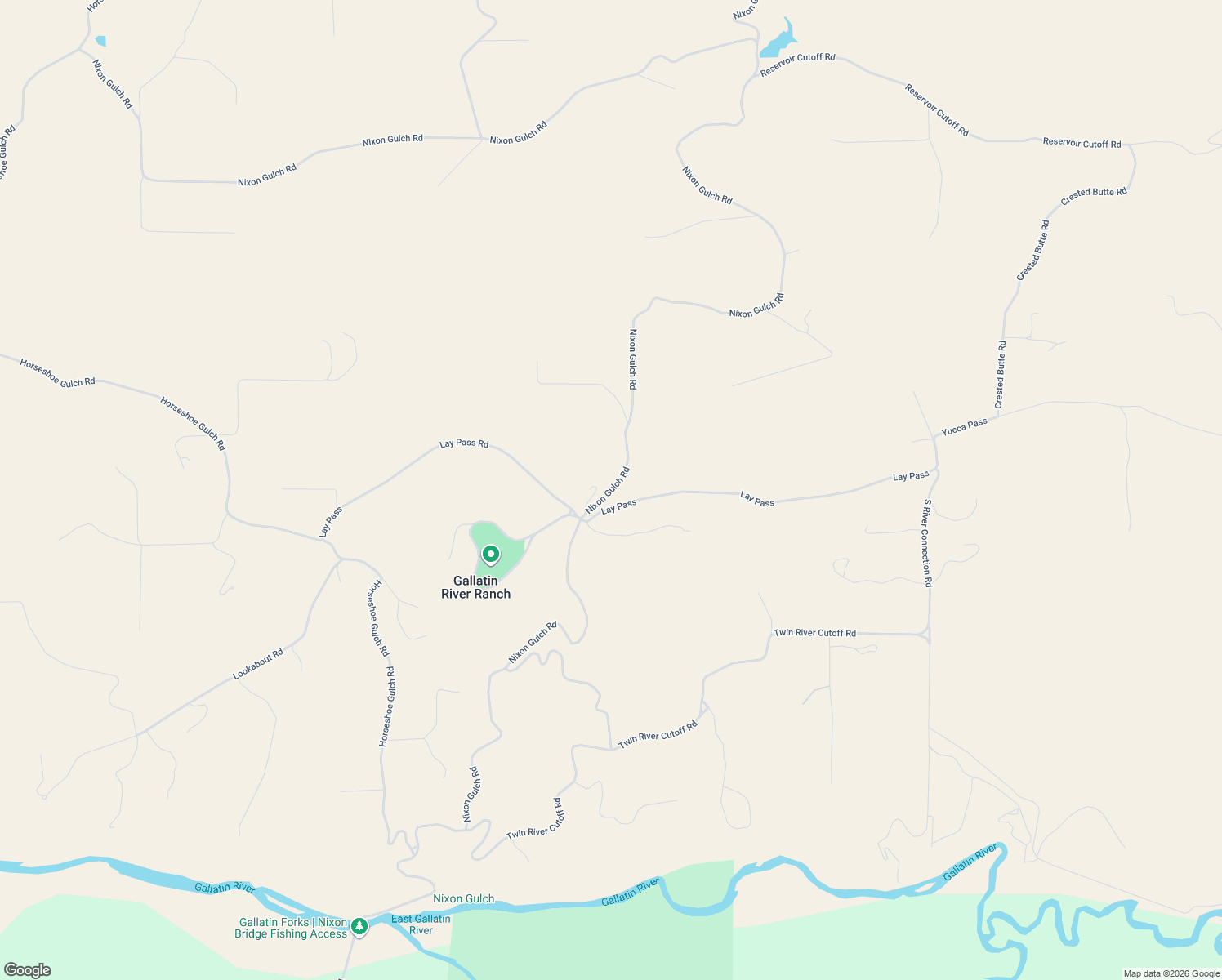 map of restaurants, bars, coffee shops, grocery stores, and more near Nixon Gulch Road in Manhattan