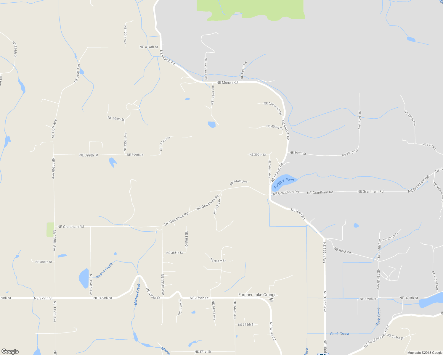 map of restaurants, bars, coffee shops, grocery stores, and more near 39508 Northeast 144th Avenue in Amboy