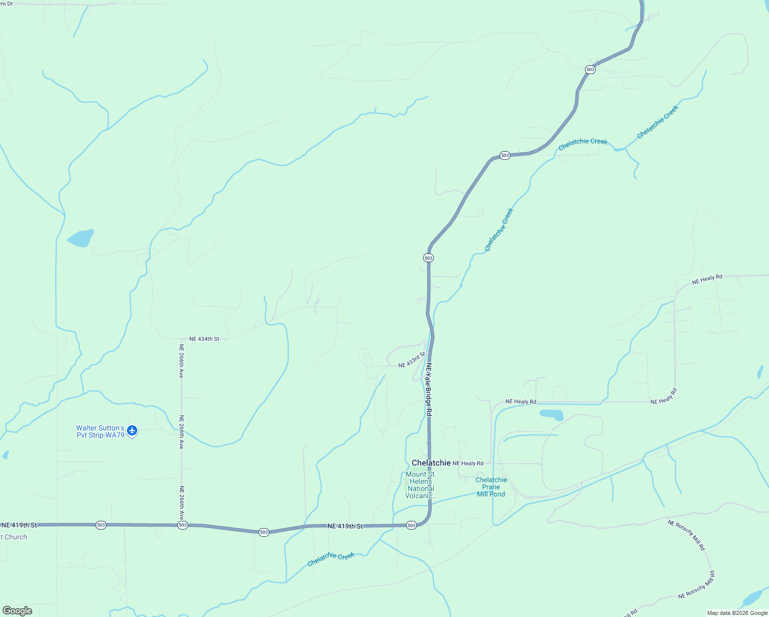 map of restaurants, bars, coffee shops, grocery stores, and more near 43508 NE Yale Bridge Rd in Amboy