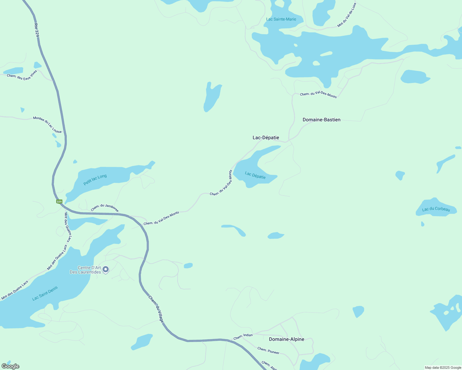 1249 Chemin du Val des Monts, SaintAdolphed'Howard QC Walk Score