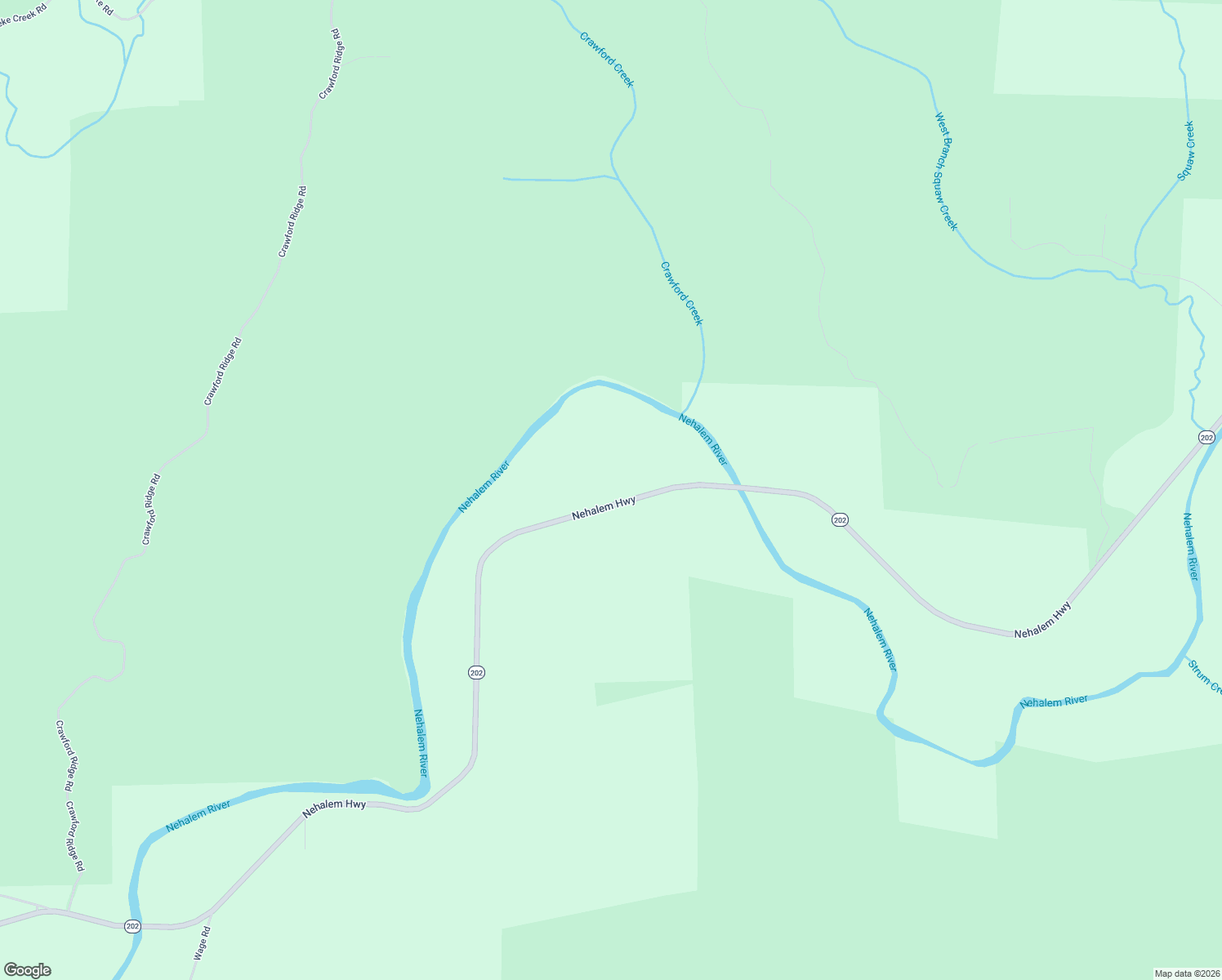 map of restaurants, bars, coffee shops, grocery stores, and more near 77769 Oregon 202 in Birkenfeld
