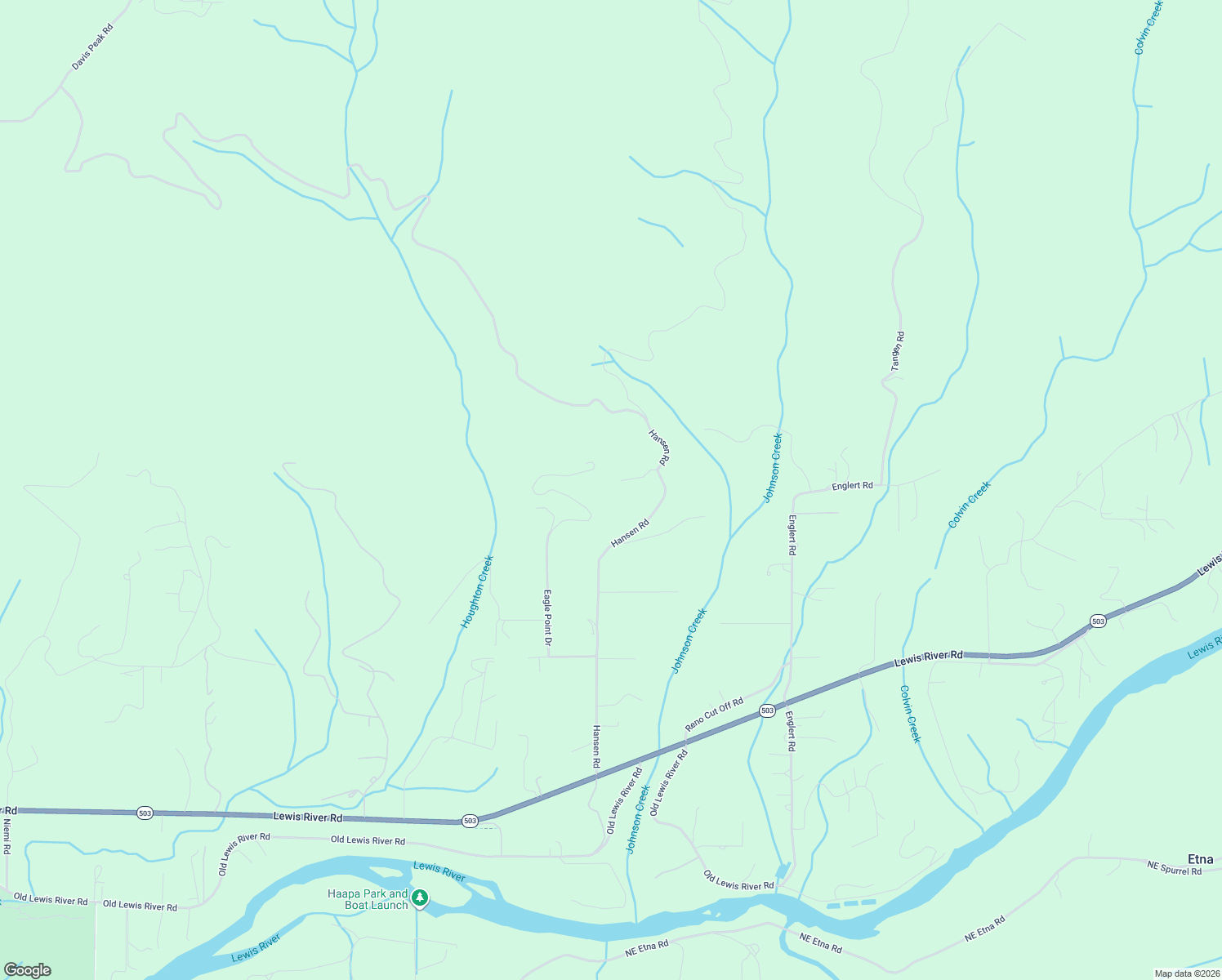 map of restaurants, bars, coffee shops, grocery stores, and more near 481 Hansen Road in Woodland