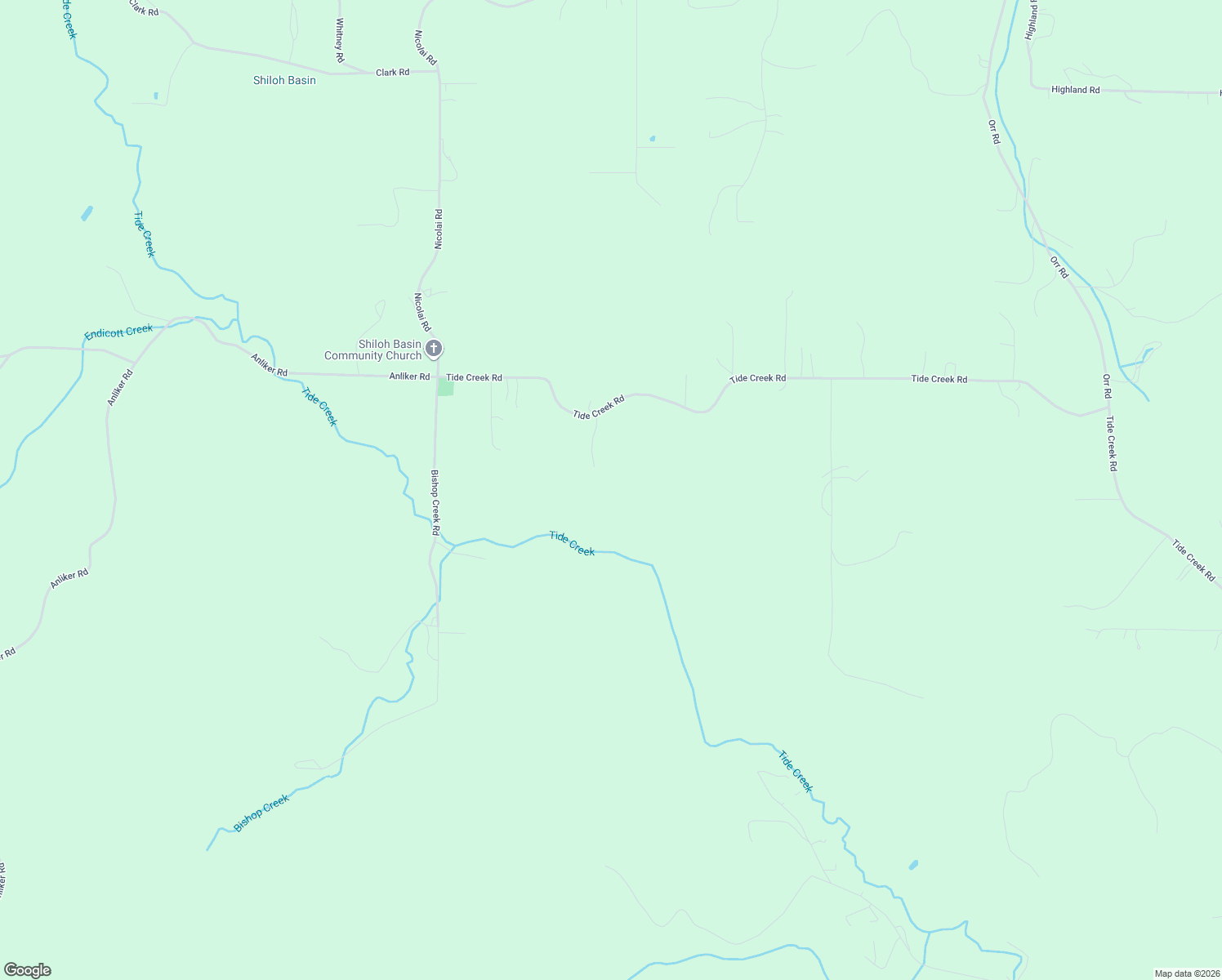 map of restaurants, bars, coffee shops, grocery stores, and more near 30420 Tide Creek Road in Rainier