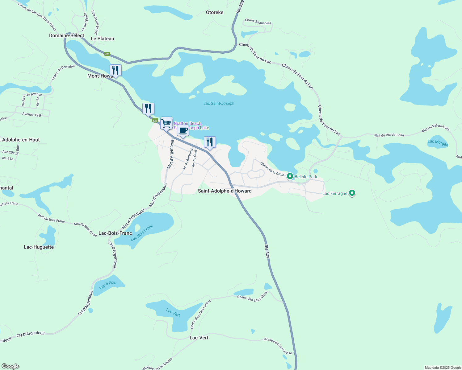 SaintAdolphed'Howard QC Walk Score