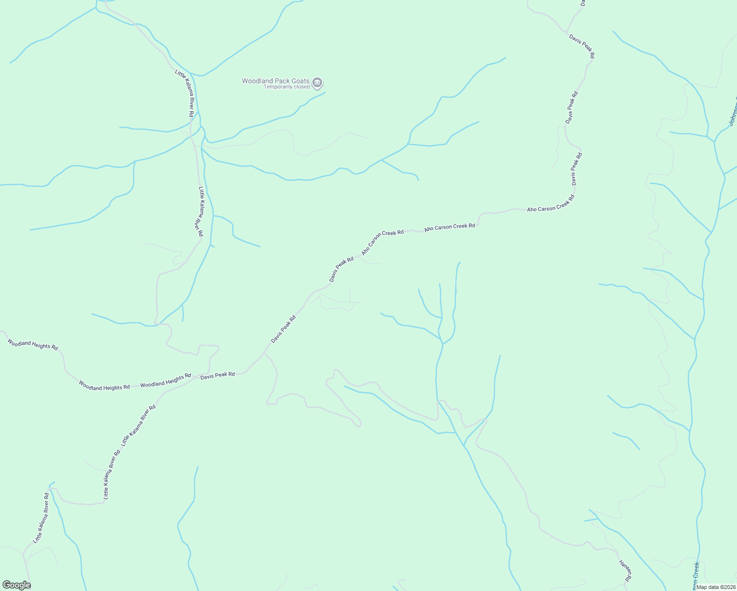 map of restaurants, bars, coffee shops, grocery stores, and more near 235 High Bank Lane in Woodland