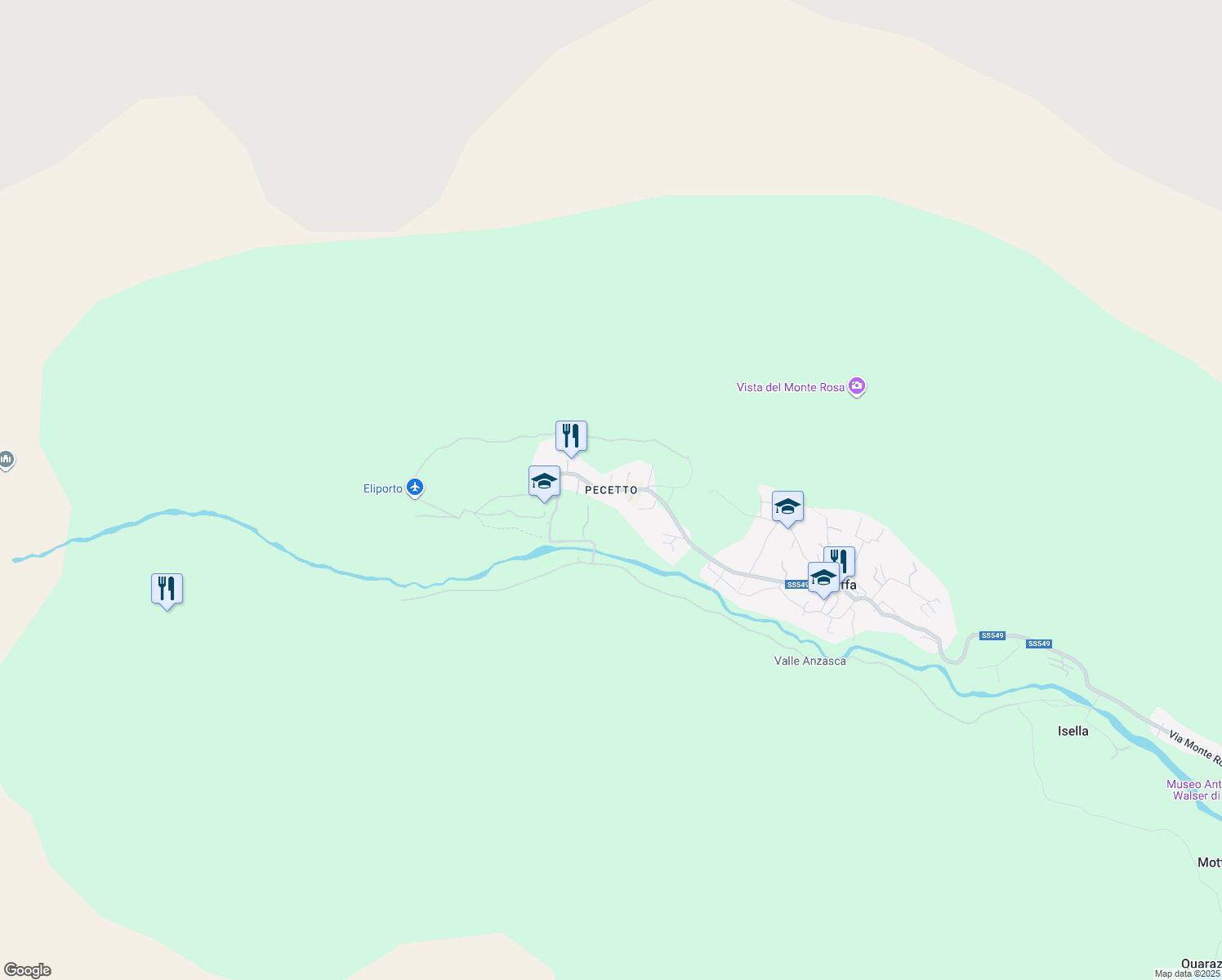 map of restaurants, bars, coffee shops, grocery stores, and more near in Staffa