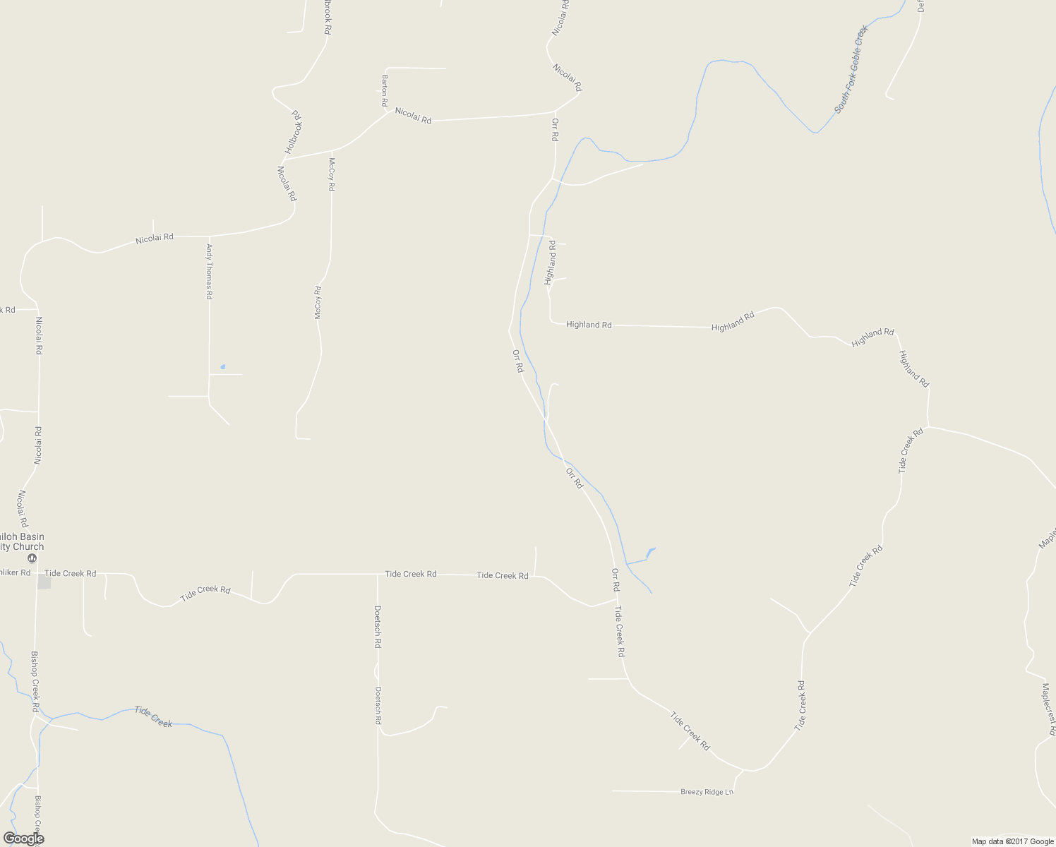 map of restaurants, bars, coffee shops, grocery stores, and more near 67474 Orr Road in Rainier