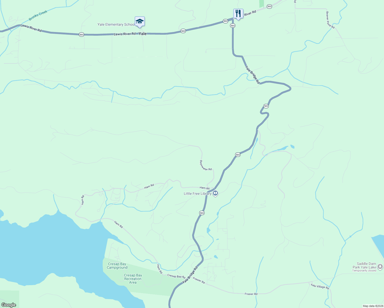 map of restaurants, bars, coffee shops, grocery stores, and more near 420 Bayswater Road in Ariel