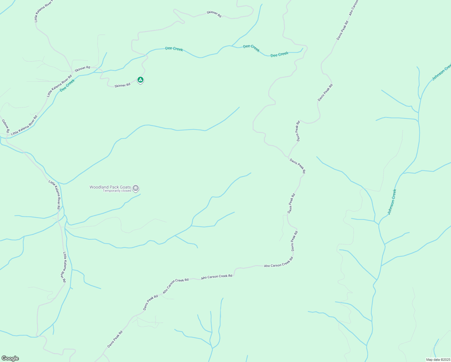 map of restaurants, bars, coffee shops, grocery stores, and more near in Woodland