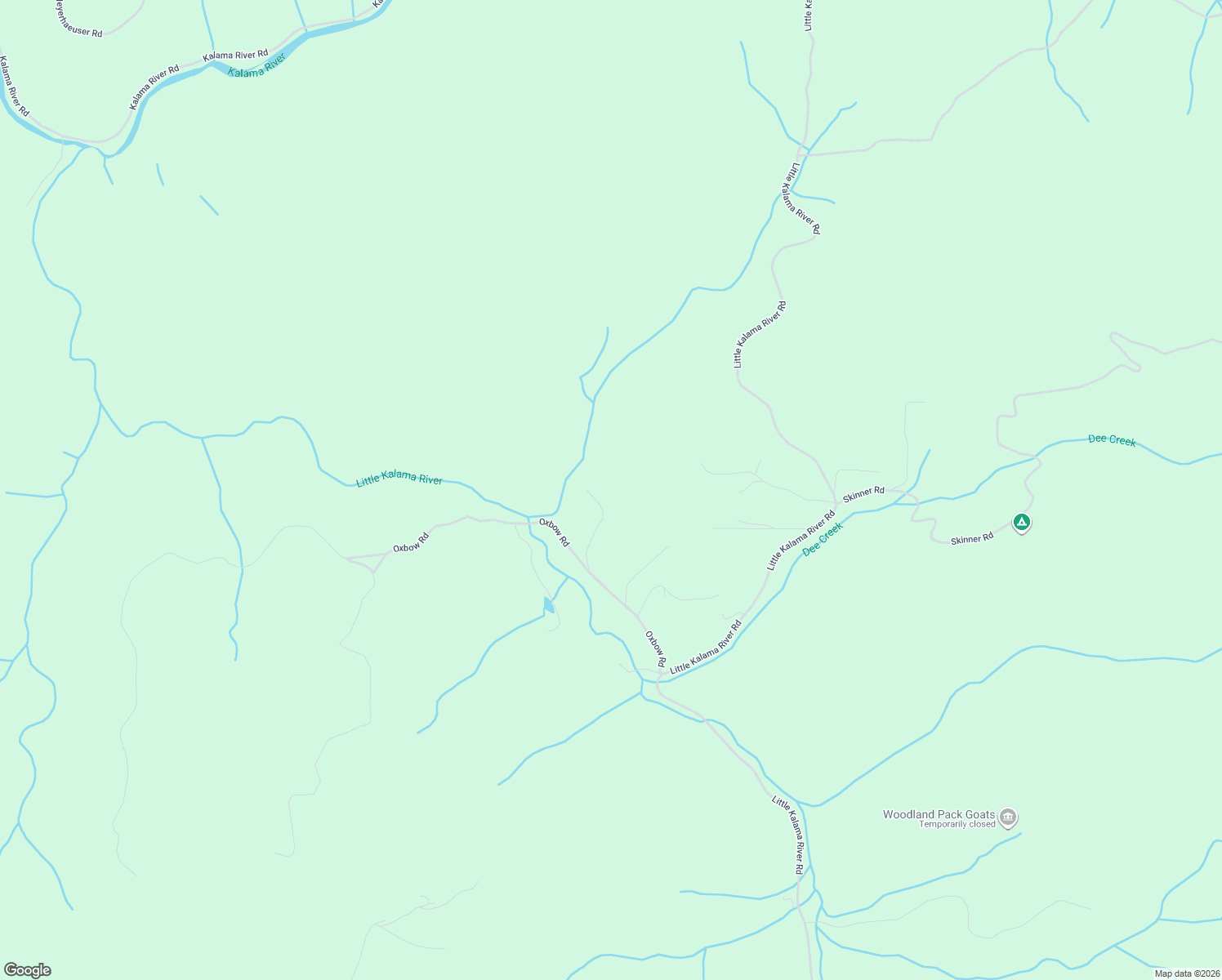 map of restaurants, bars, coffee shops, grocery stores, and more near 254 Oxbow Road in Woodland