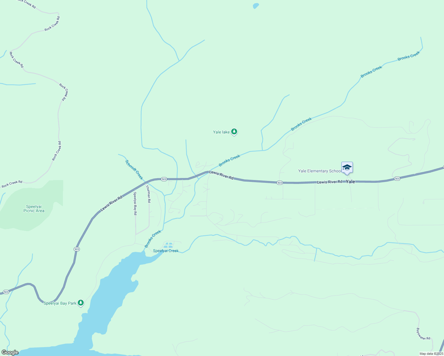 map of restaurants, bars, coffee shops, grocery stores, and more near 11312 Lewis River Road in Ariel