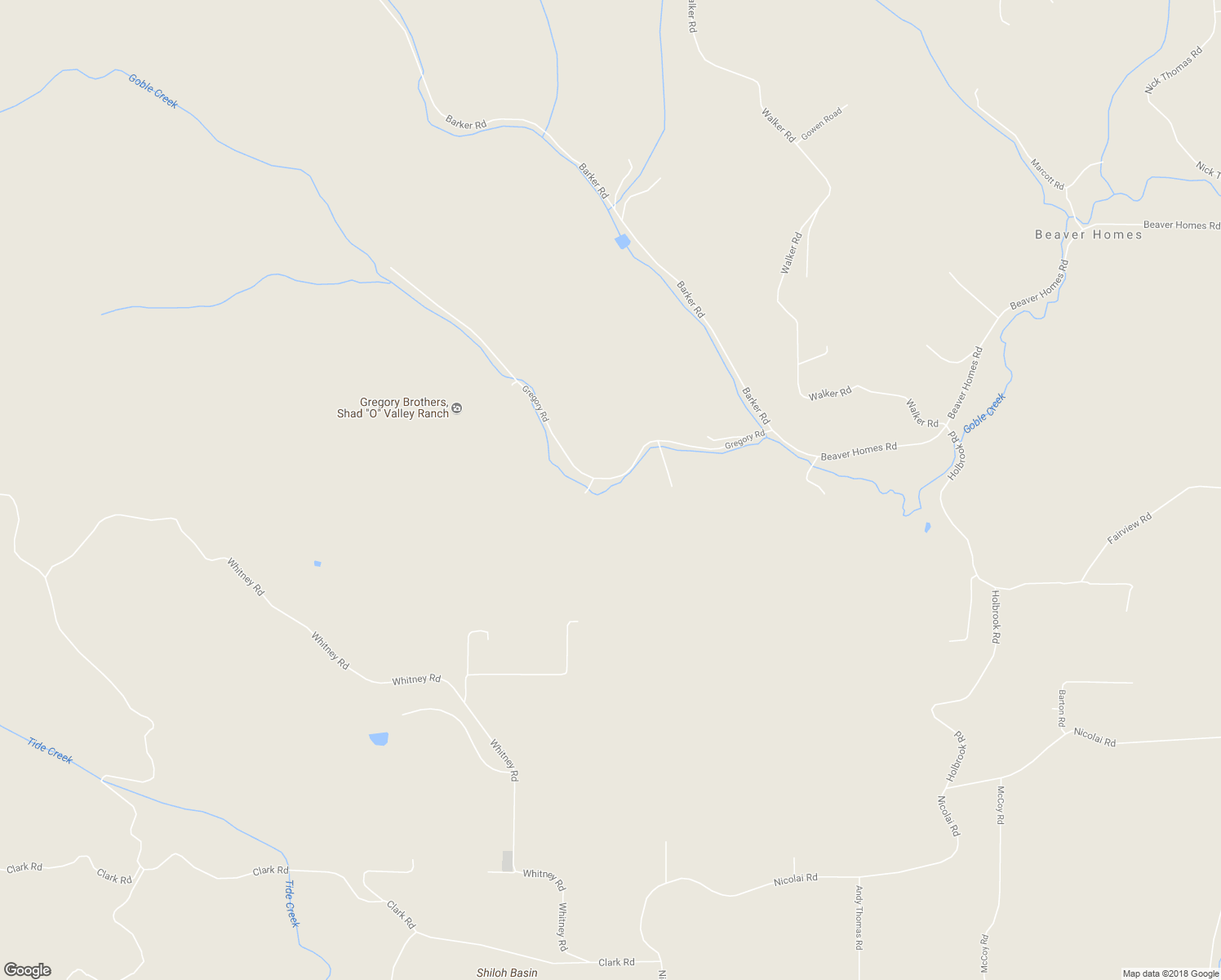 map of restaurants, bars, coffee shops, grocery stores, and more near 29805 Gregory Road in Rainier