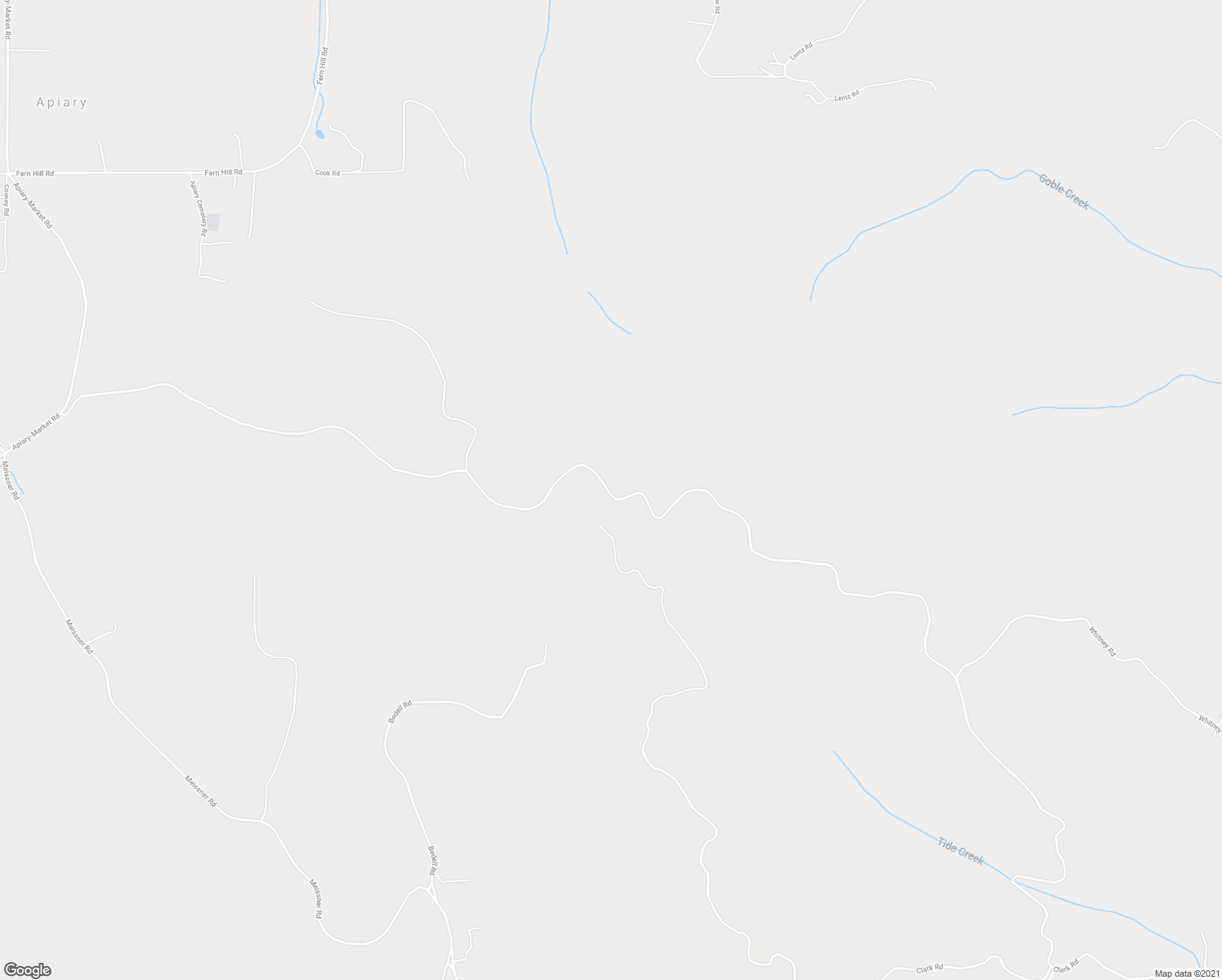 map of restaurants, bars, coffee shops, grocery stores, and more near Unnamed Rd in Rainier