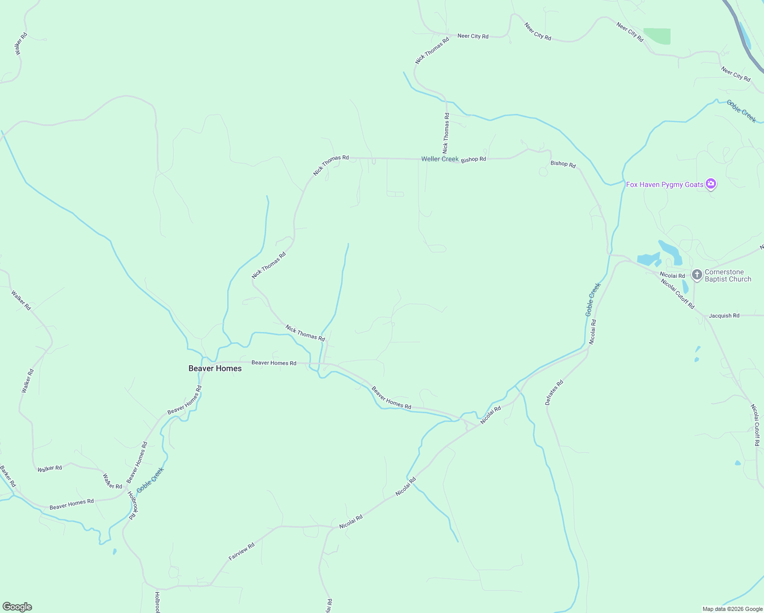 map of restaurants, bars, coffee shops, grocery stores, and more near 69885 Beaver Hill Drive in Rainier