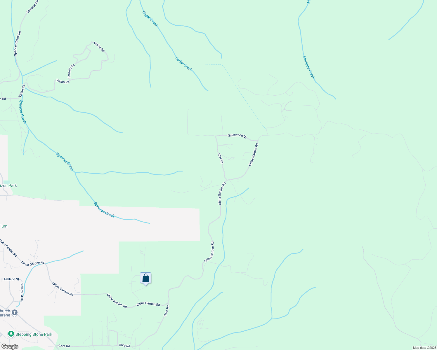 map of restaurants, bars, coffee shops, grocery stores, and more near 198 Star Road in Kalama