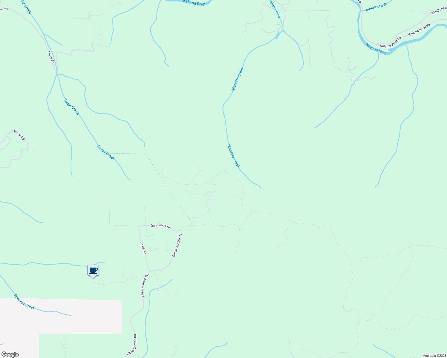 map of restaurants, bars, coffee shops, grocery stores, and more near 235 Crystal Court in Kalama