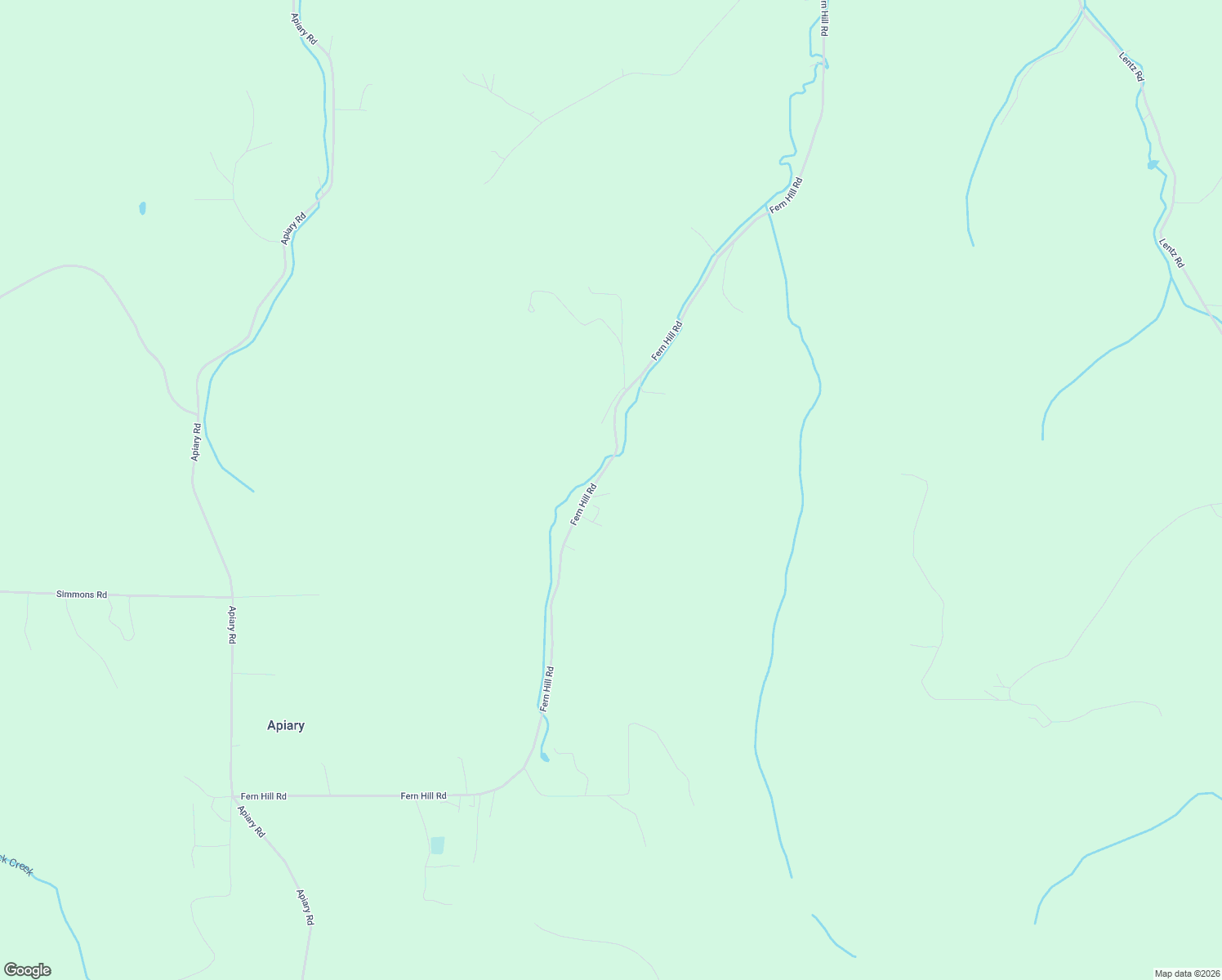 map of restaurants, bars, coffee shops, grocery stores, and more near 70746 Fern Hill Road in Rainier