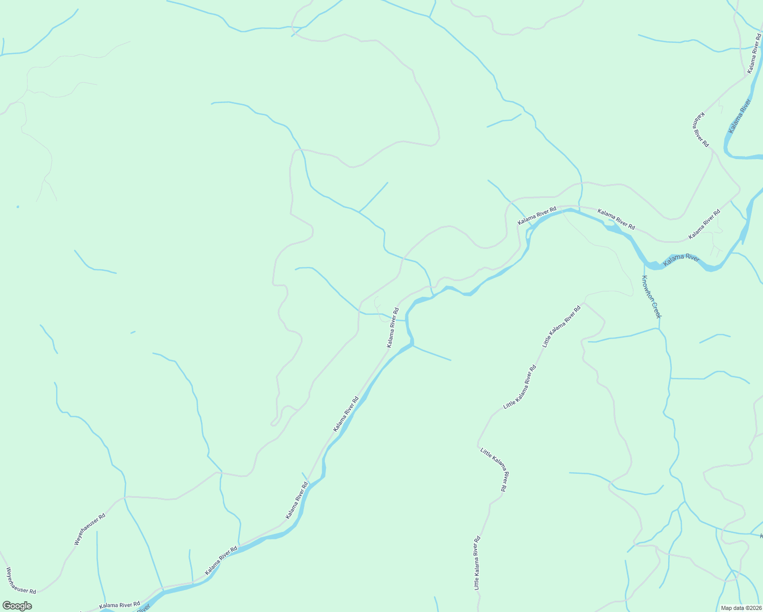 map of restaurants, bars, coffee shops, grocery stores, and more near 6396 Kalama River Road in Kalama